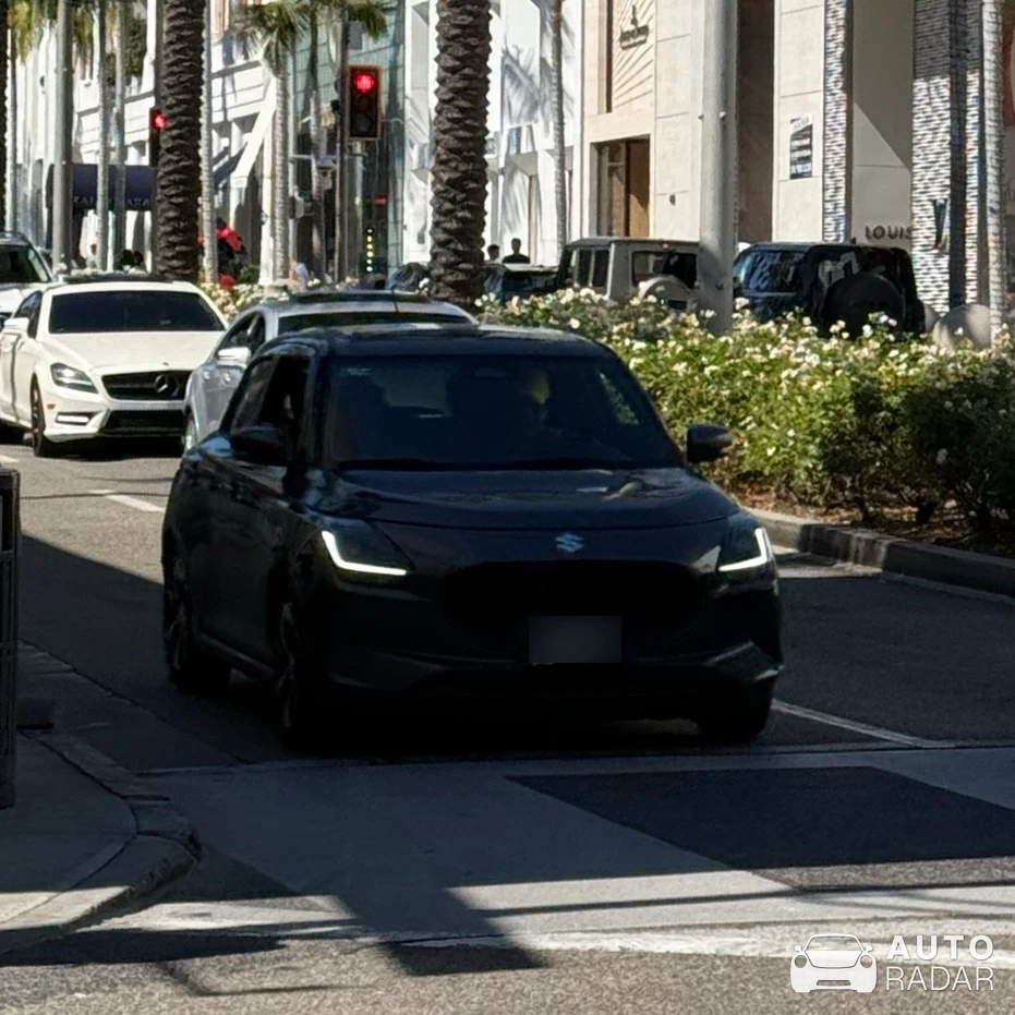 Suzuki Swift spotted in Beverly Hills, United States