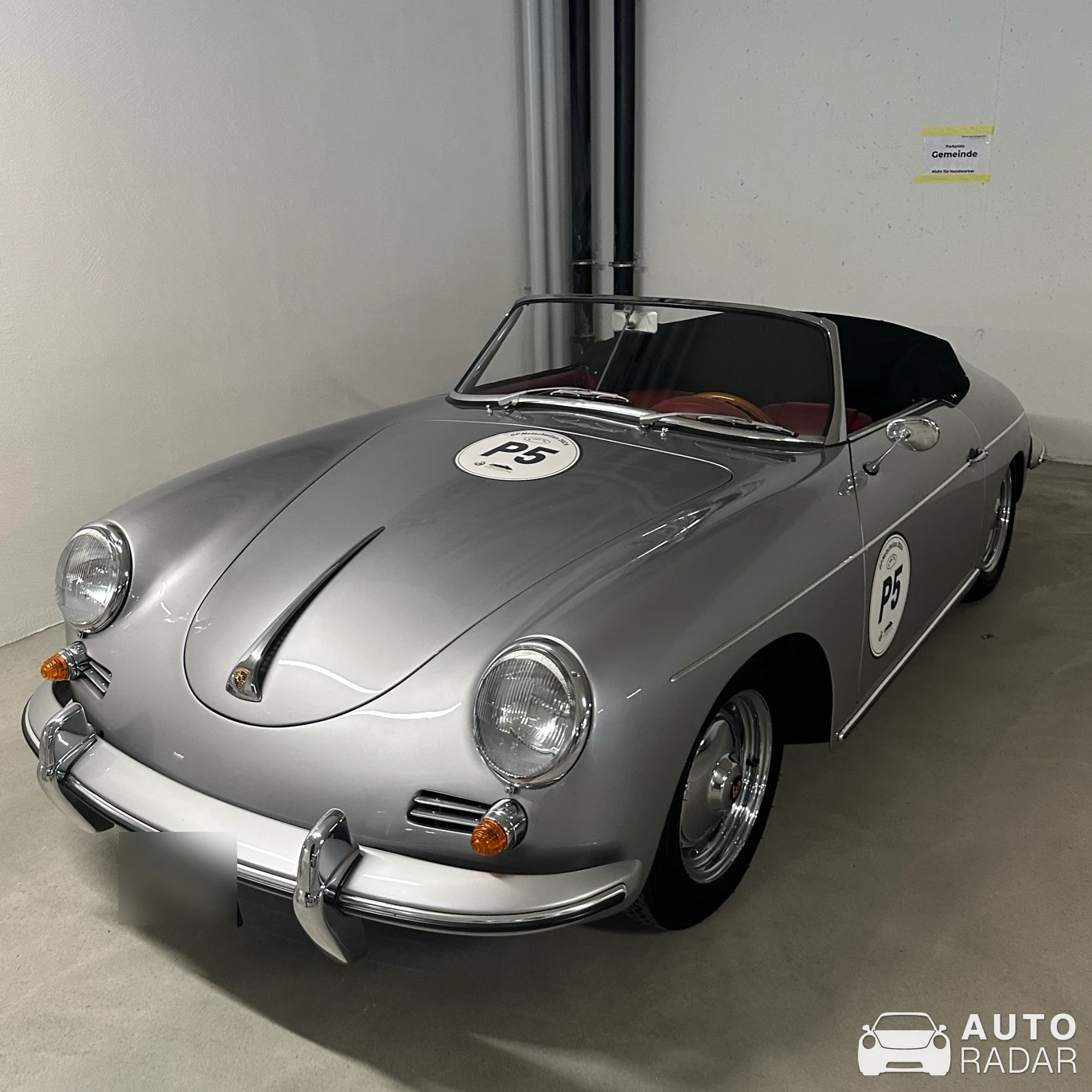 Porsche 356 A 1600 Super spotted in Rudolfstetten-Friedlisberg