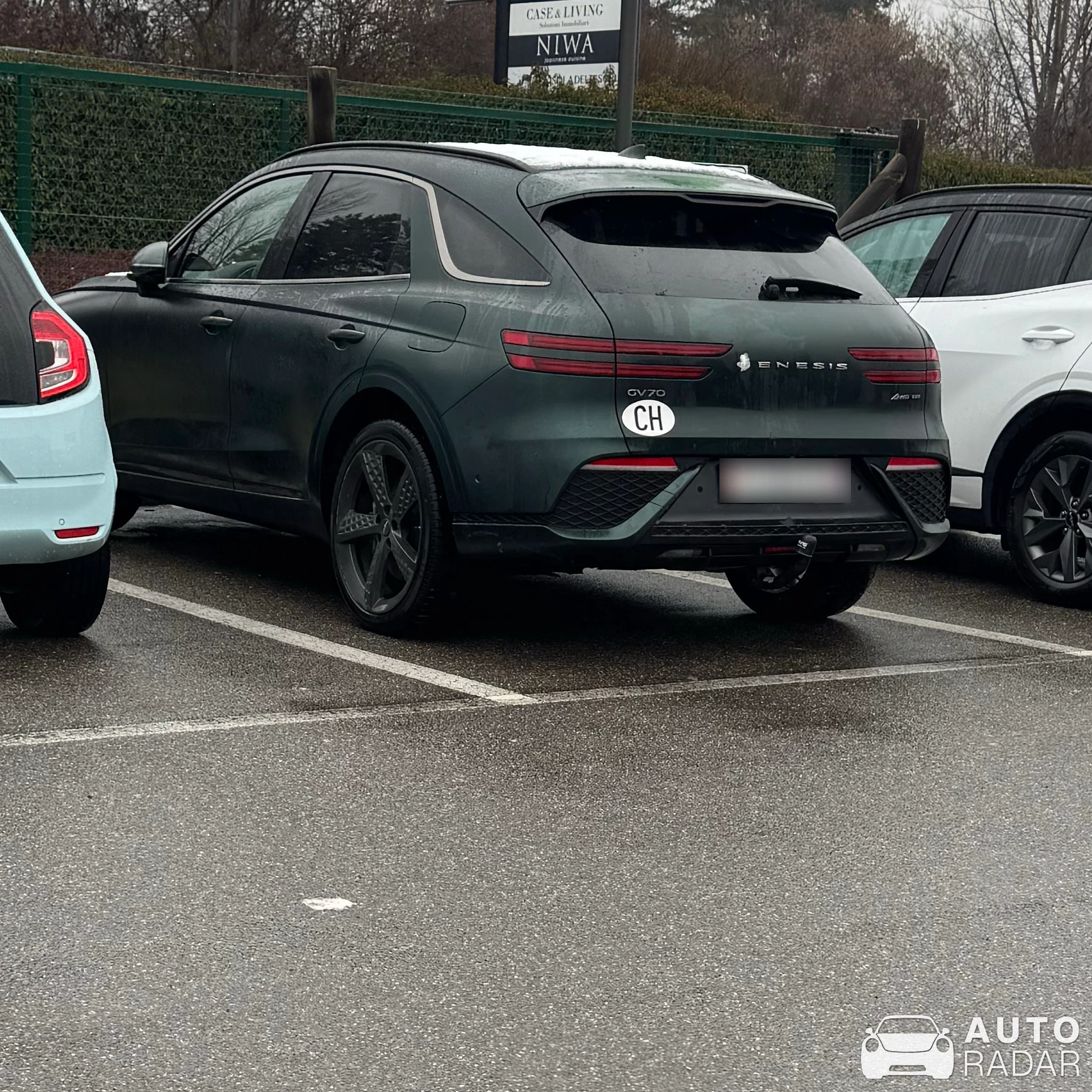 Genesis GV70 spotted in Como