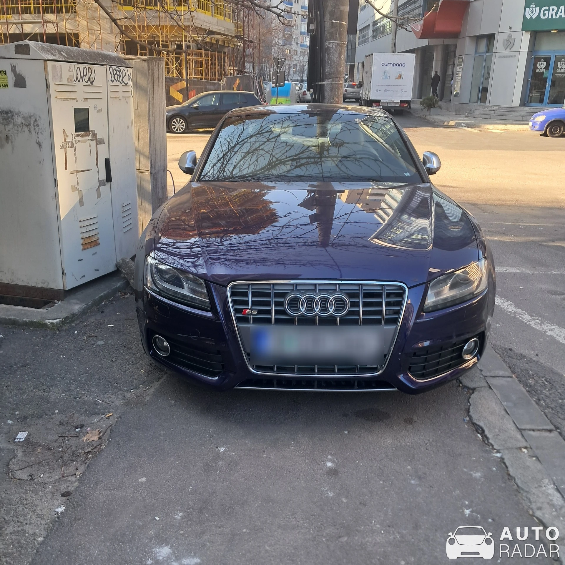 Audi S5 Sportback 8T spotted in București, Румыния