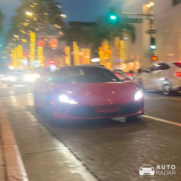 Ferrari F8 Tributo spotted in Beverly Hills, United States