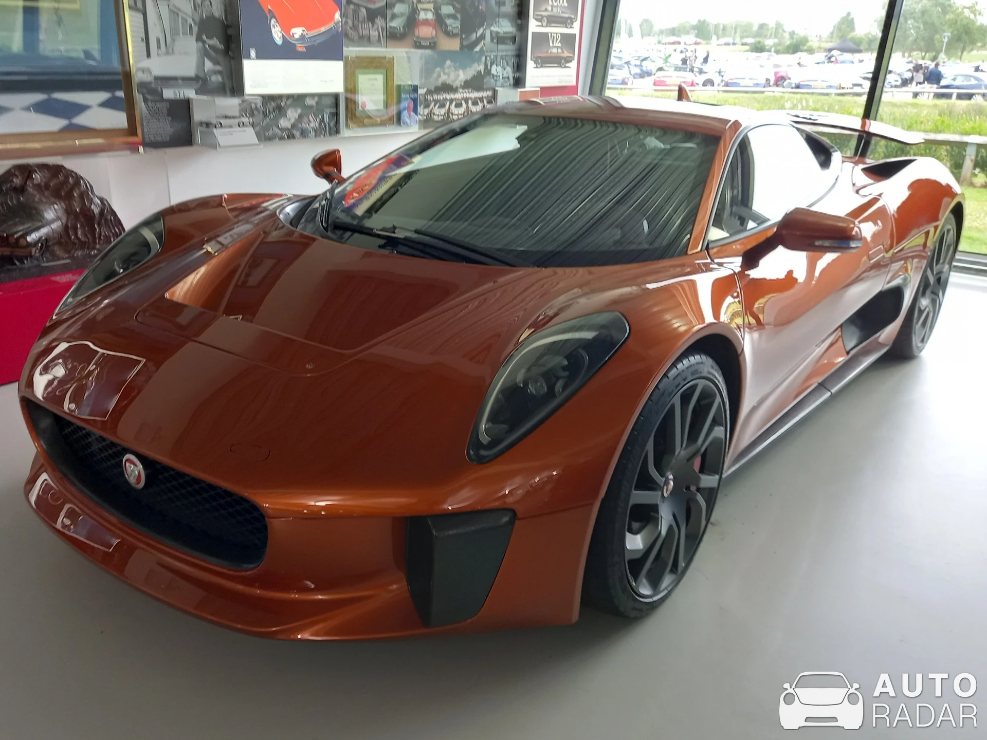 Jaguar C-X75 spotted in Lighthorne Heath