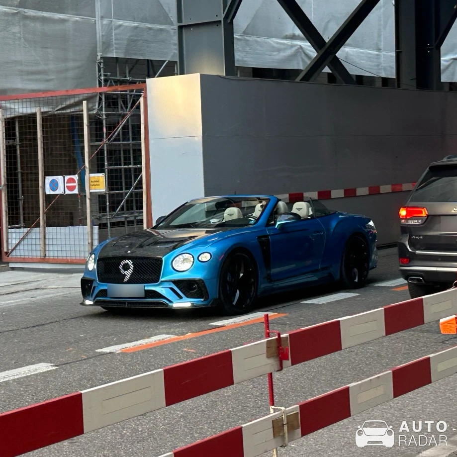 Bentley Continental GTC Mansory spotted in Zürich