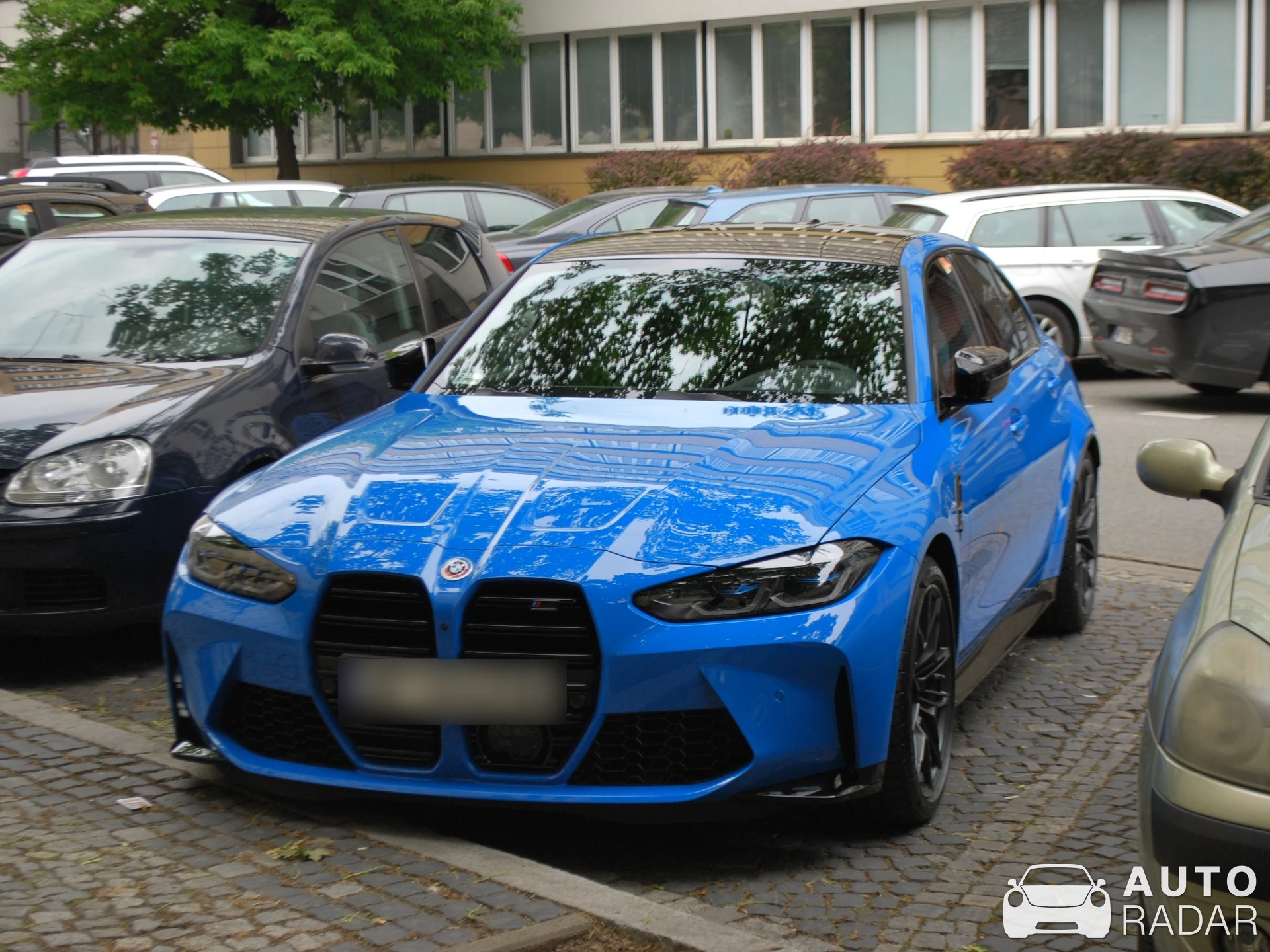 BMW M3 G80 Sedan Competition spotted in Warszawa, Poland