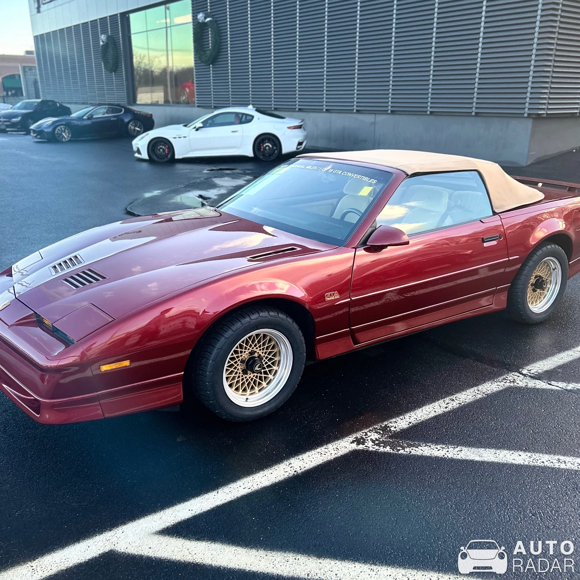 Pontiac Firebird spotted in Norwood, United States