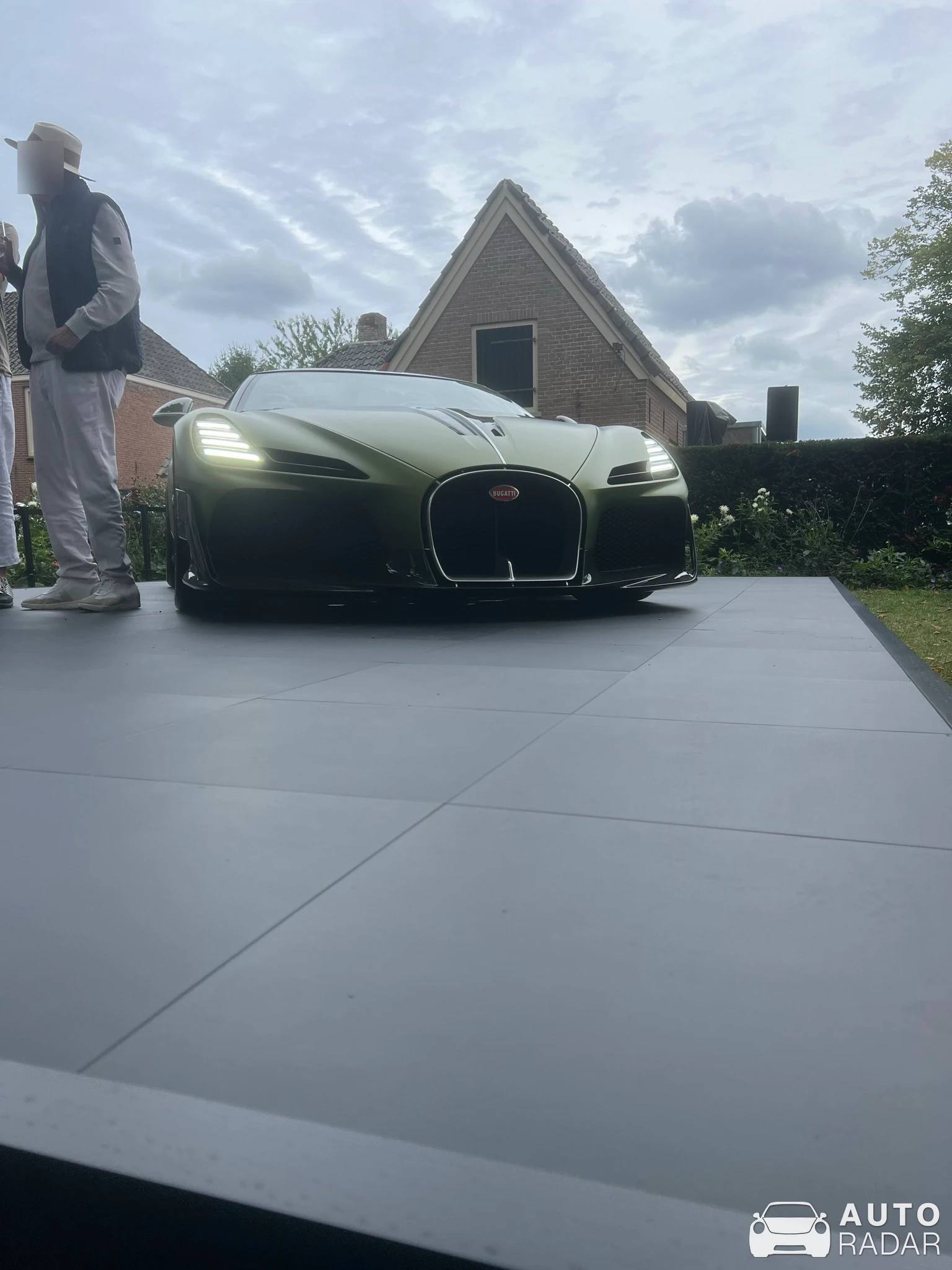 Bugatti Brouillard spotted in Beesd