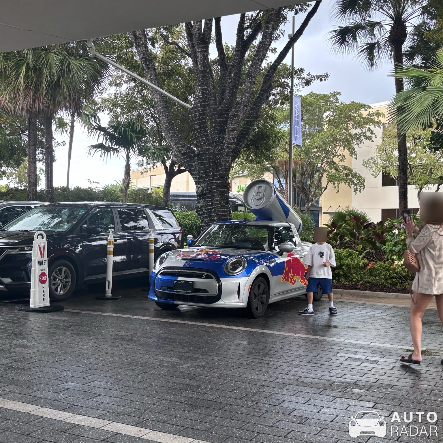 Mini Cooper Red Bull spotted in Aventura, United States