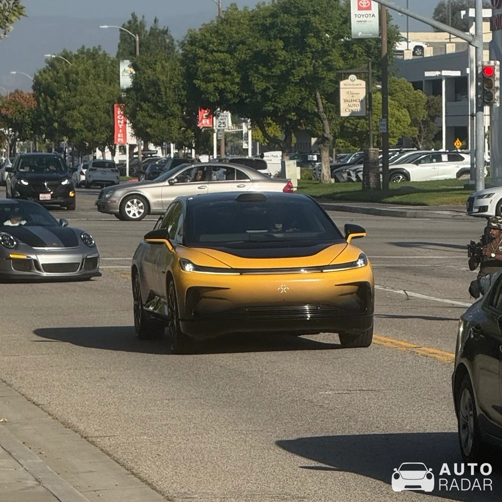 Faraday FF 91 spotted in Santa Clarita