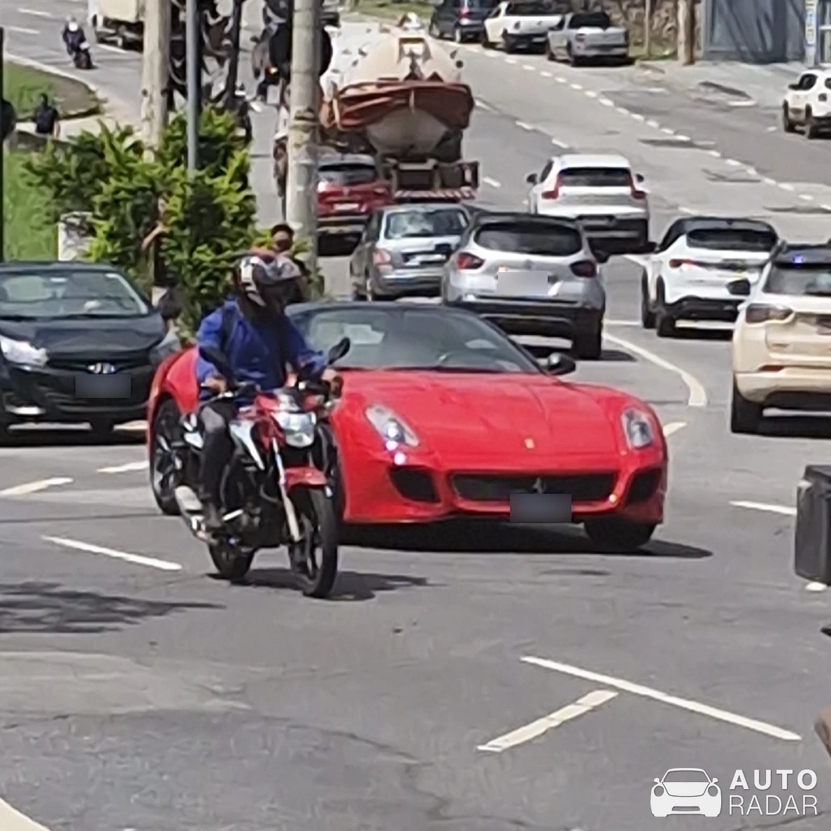 Ferrari 599 GTO spotted in Belo Horizonte