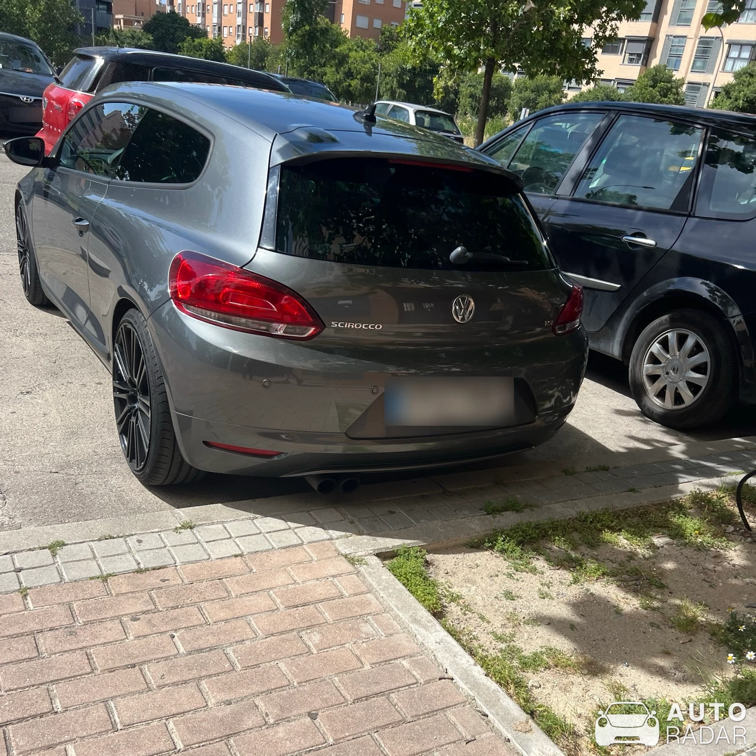 Volkswagen Scirocco spotted in Madrid
