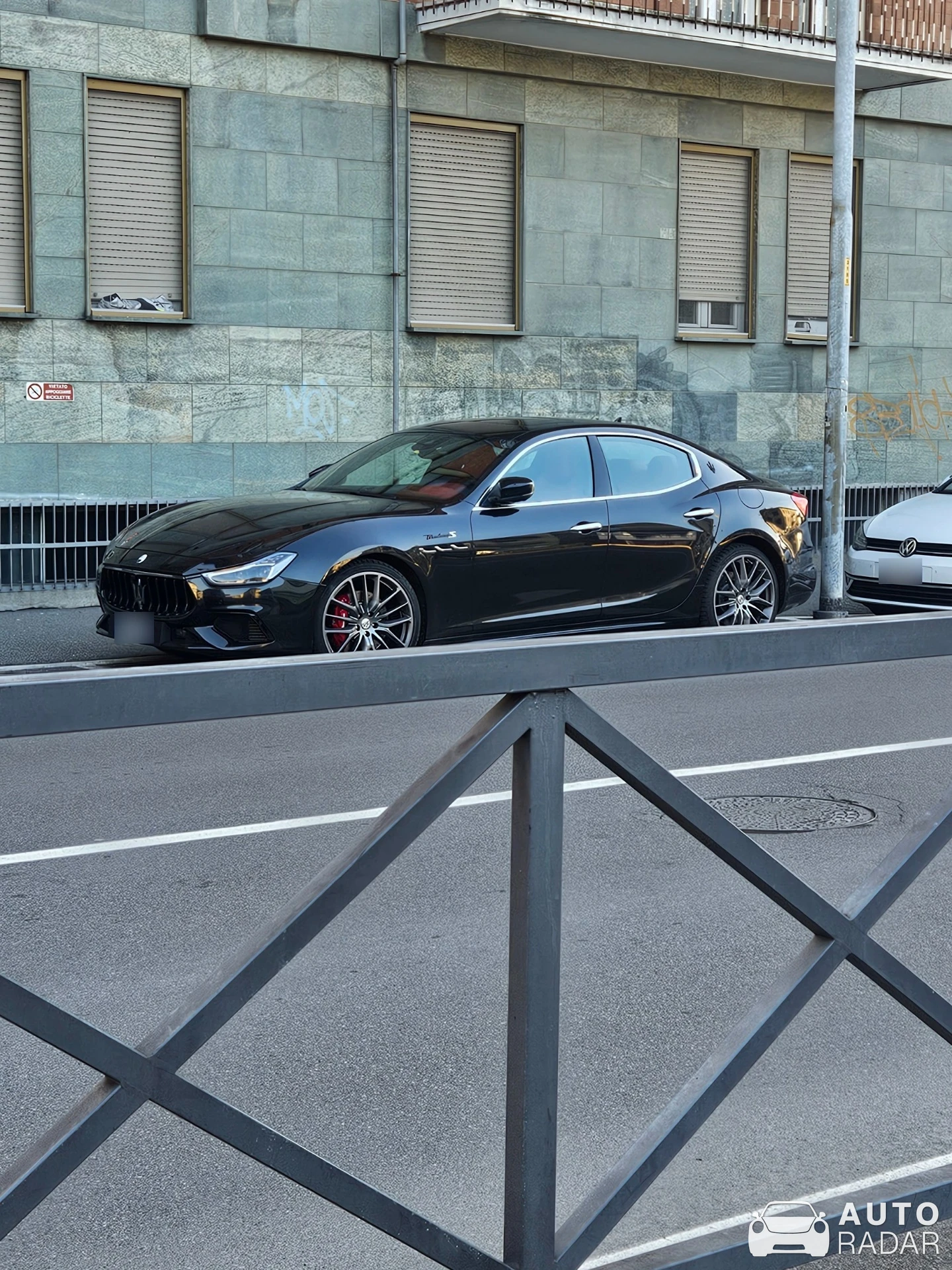 Maserati Ghibli Trofeo spotted in Crema