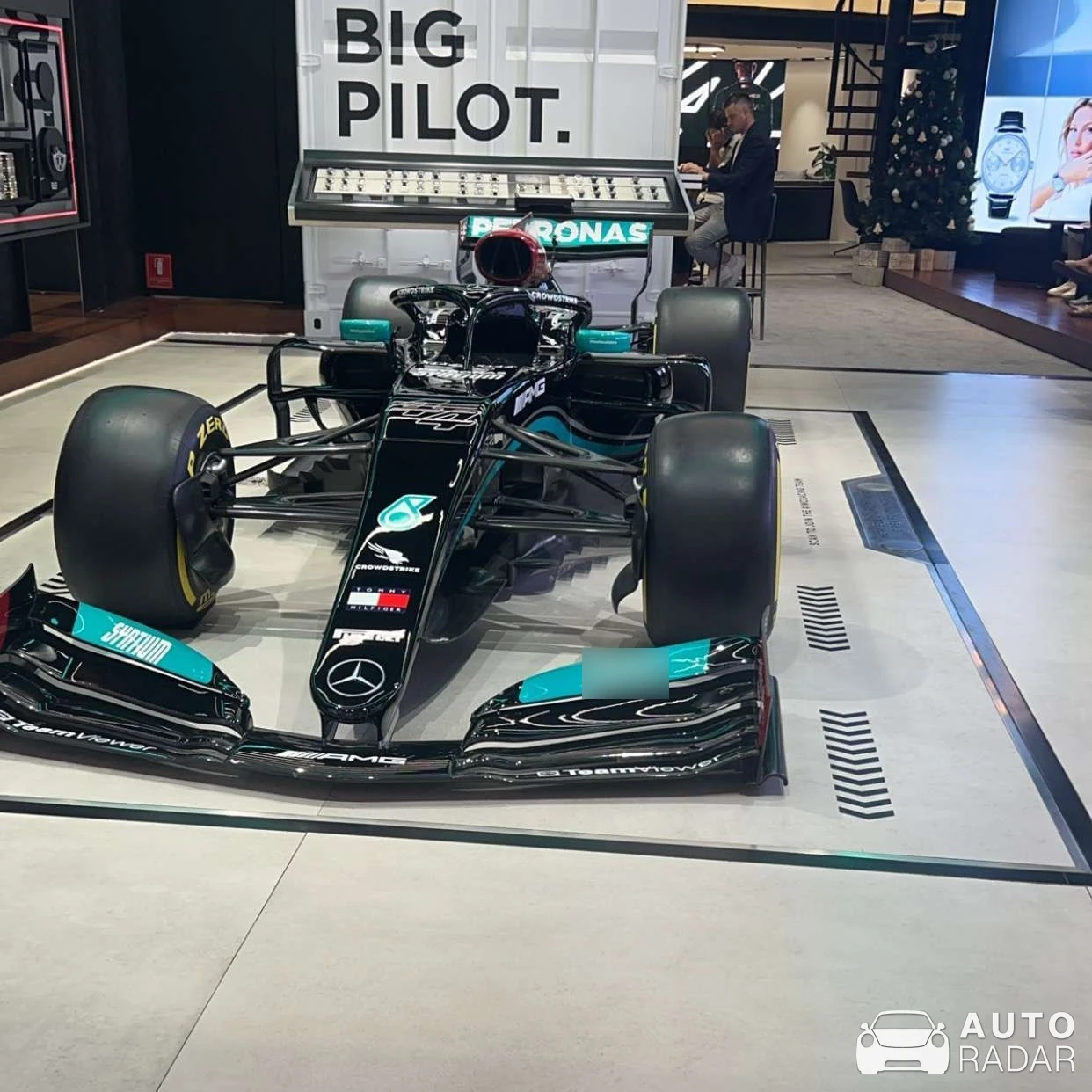 Mercedes W05 spotted in Køge