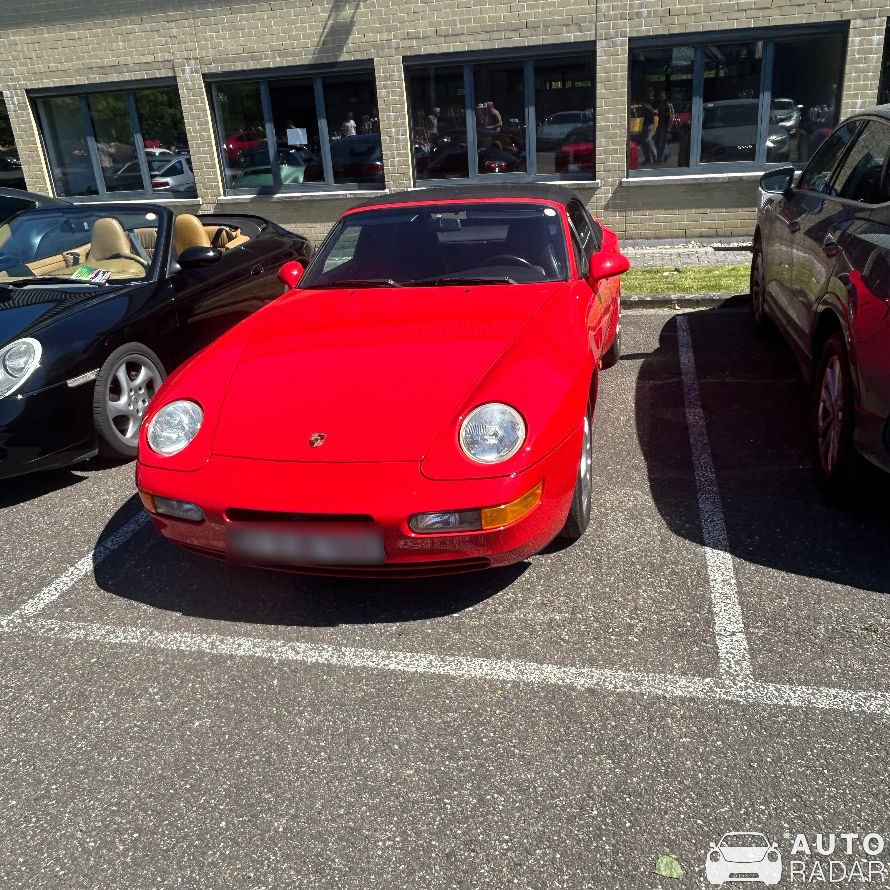 Porsche 968 Cabriolet spotted in Leuven