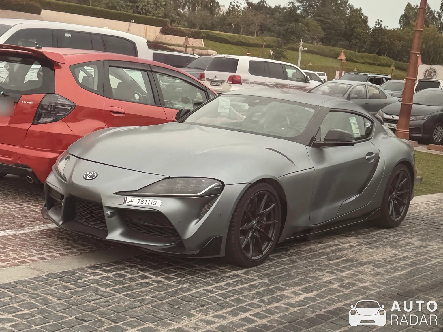 Toyota GR Supra A90 spotted in Doha, Catar