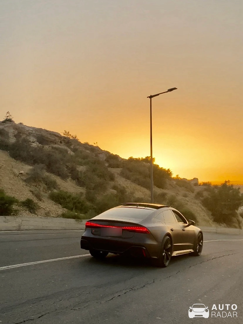 Audi RS7 Sportback C8 spotted in Agadir
