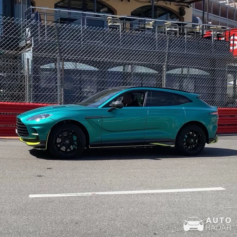 Aston Martin DBX707 AMR23 Edition spotted in Monaco