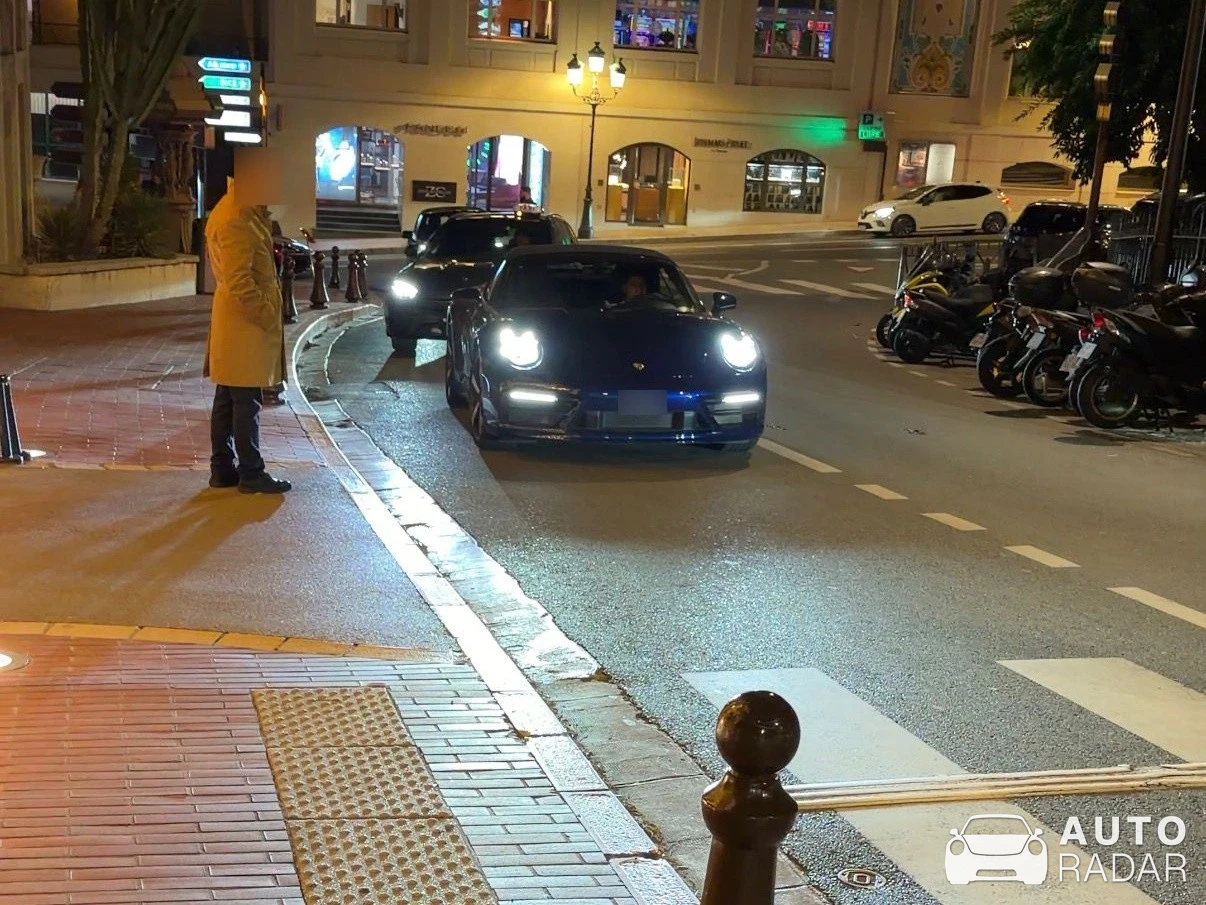 Porsche 992 Carrera Cabriolet MkI spotted in Monaco, Monaco