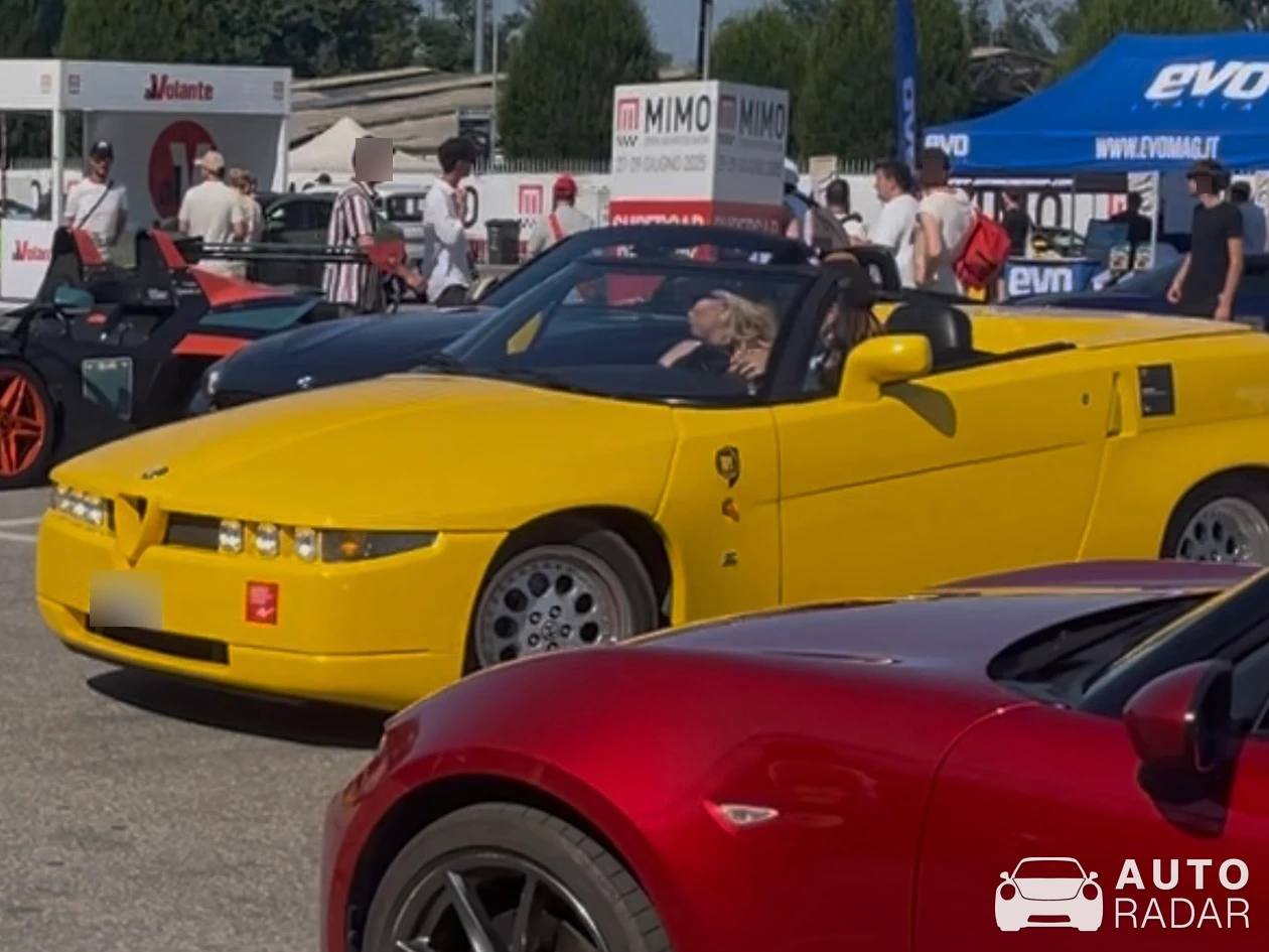 Alfa Romeo RZ spotted in Appiano Gentile