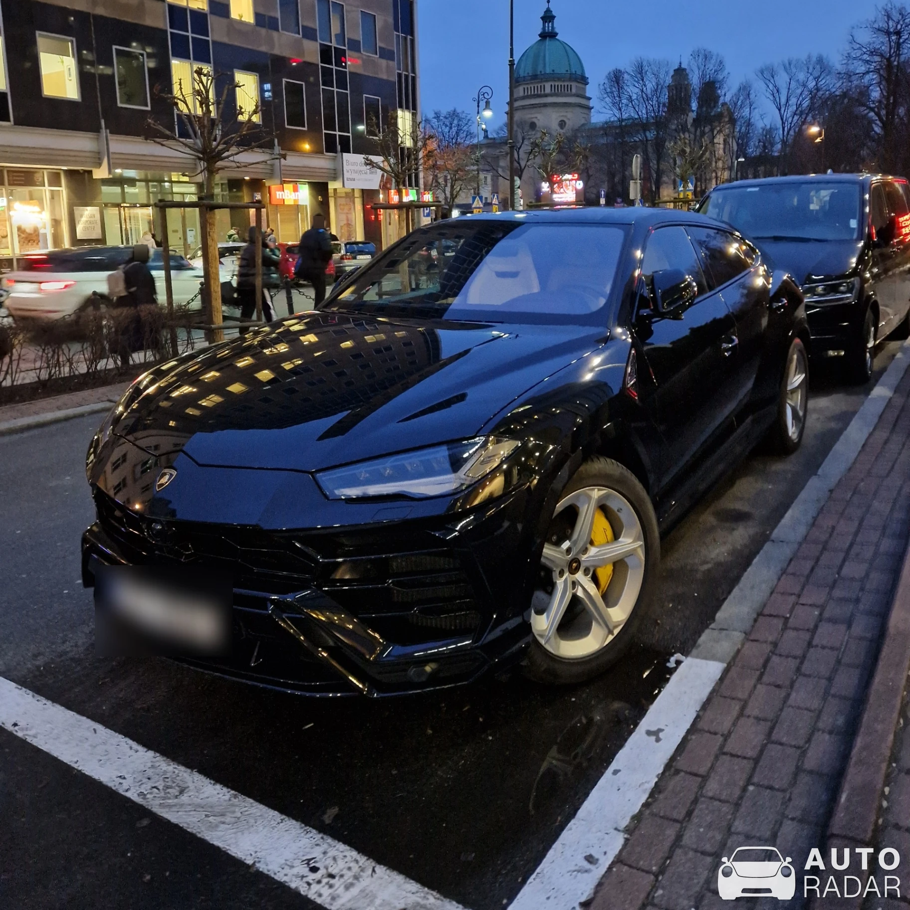 Lamborghini Urus spotted in Warszawa, Poland