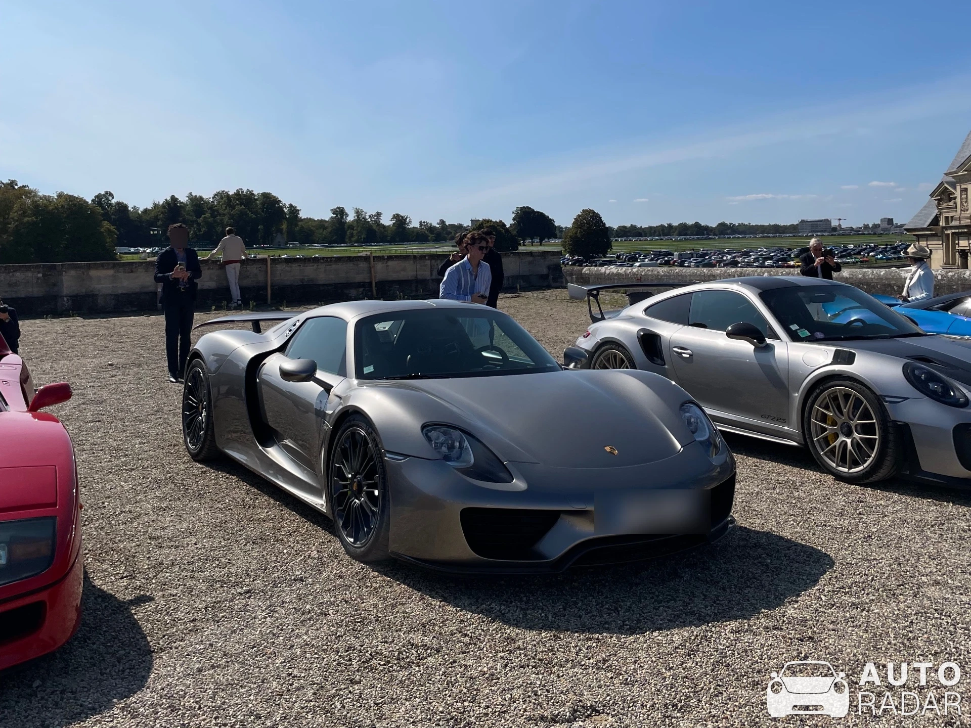 Porsche 918 Spyder spotted in Chantilly, France