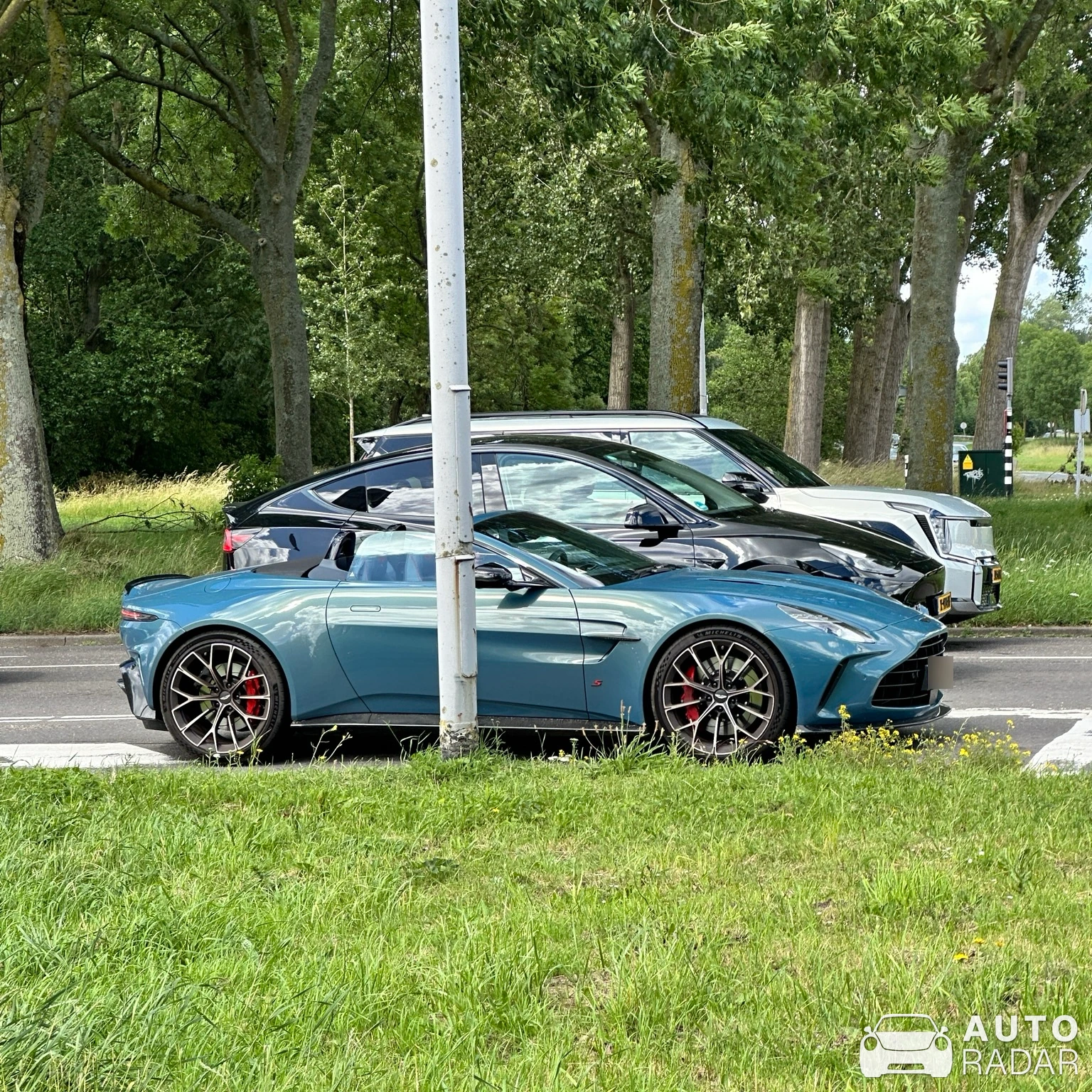 Aston Martin V8 Vantage S Roadster spotted in Rotterdam
