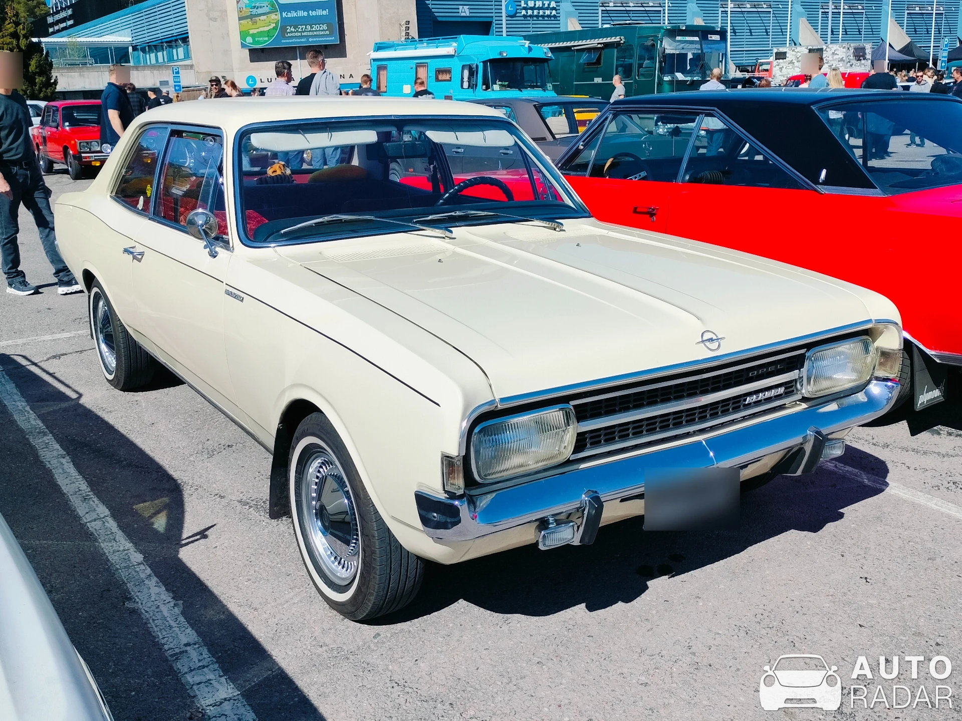 Opel Rekord C Coupe spotted in Lahti