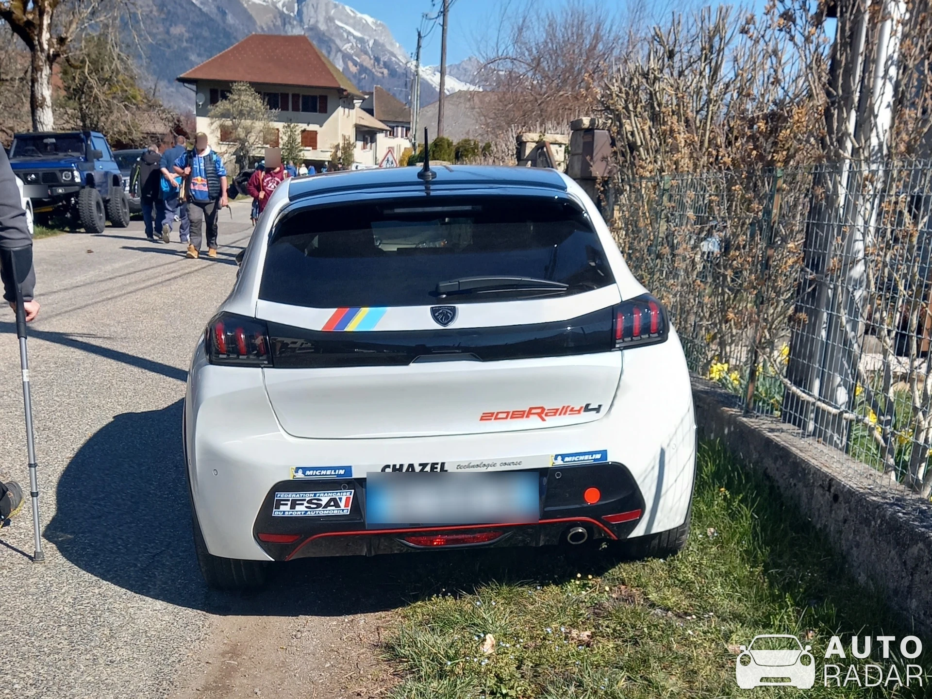 Peugeot 208 Rally4 spotted in Faverges-Seythenex