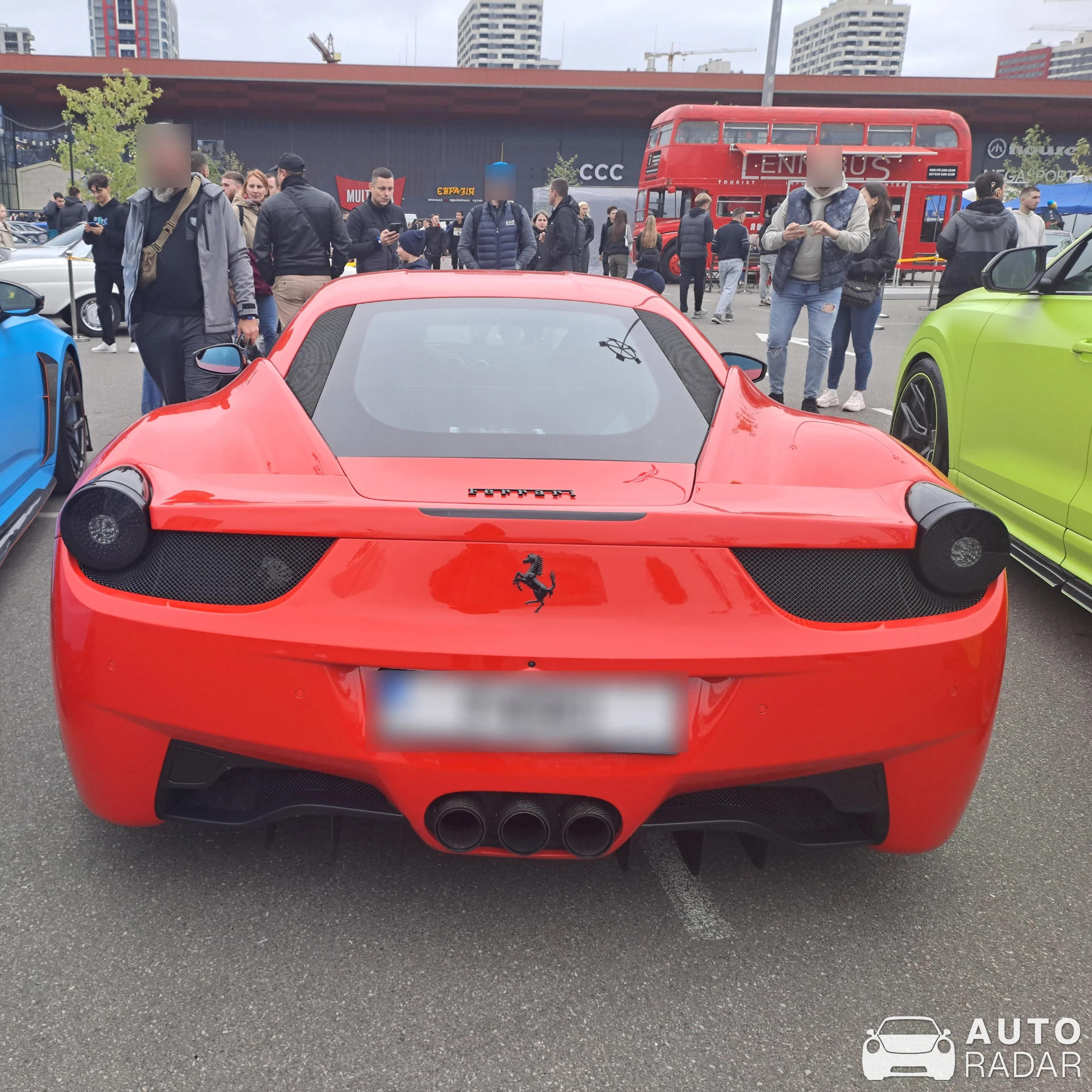 Ferrari 458 Italia spotted in Київ, Україна
