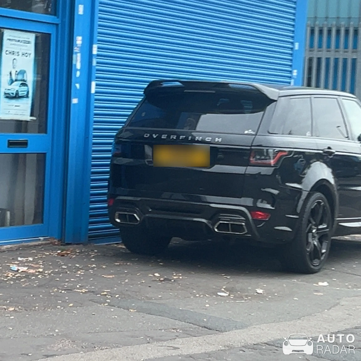 Land Rover Range Rover Sport SVR Overfinch Supersport spotted