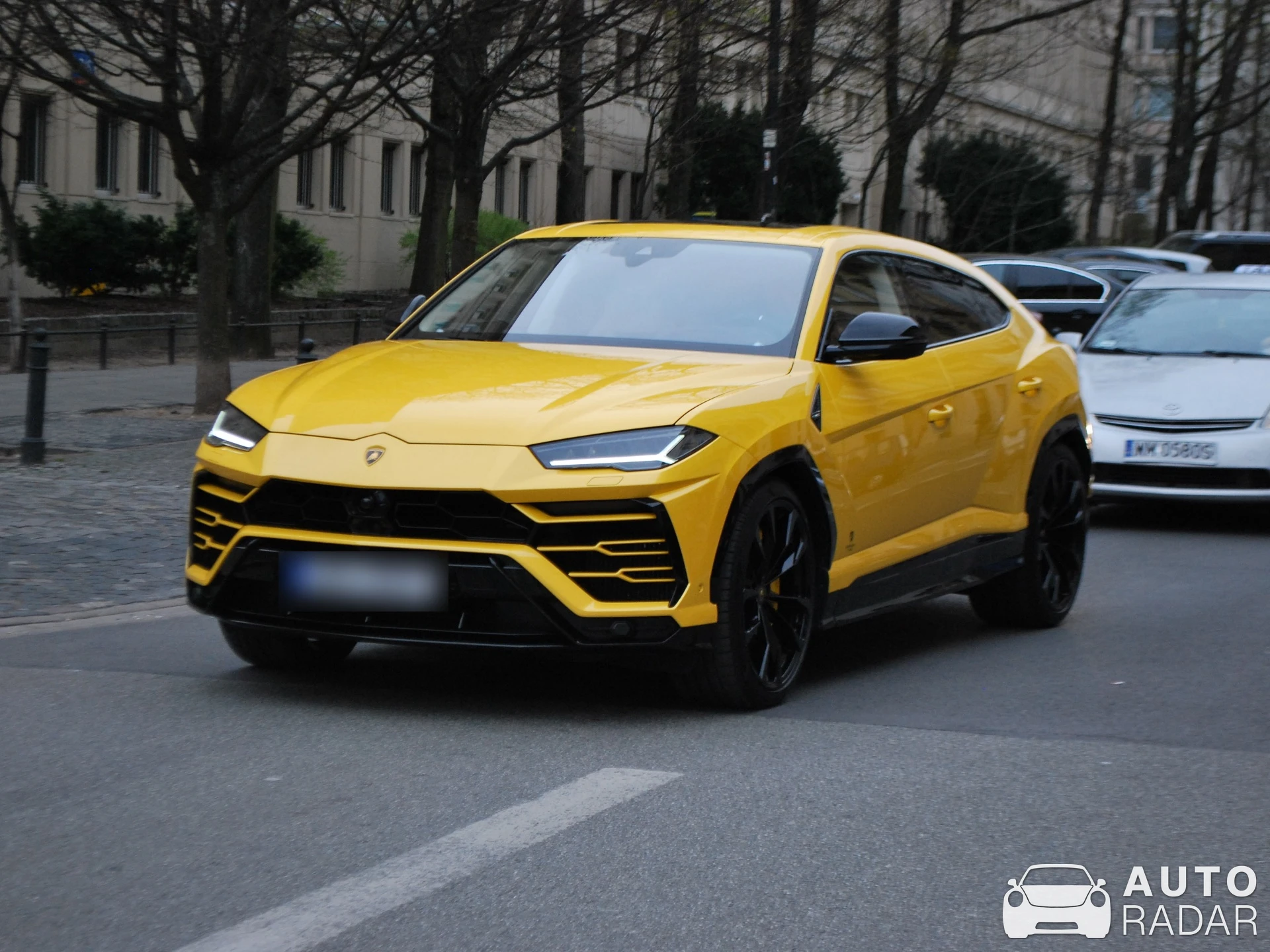 Lamborghini Urus spotted in Warszawa, Poland