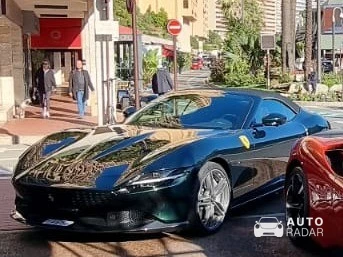 Ferrari Roma Spider spotted in Monaco, Monaco