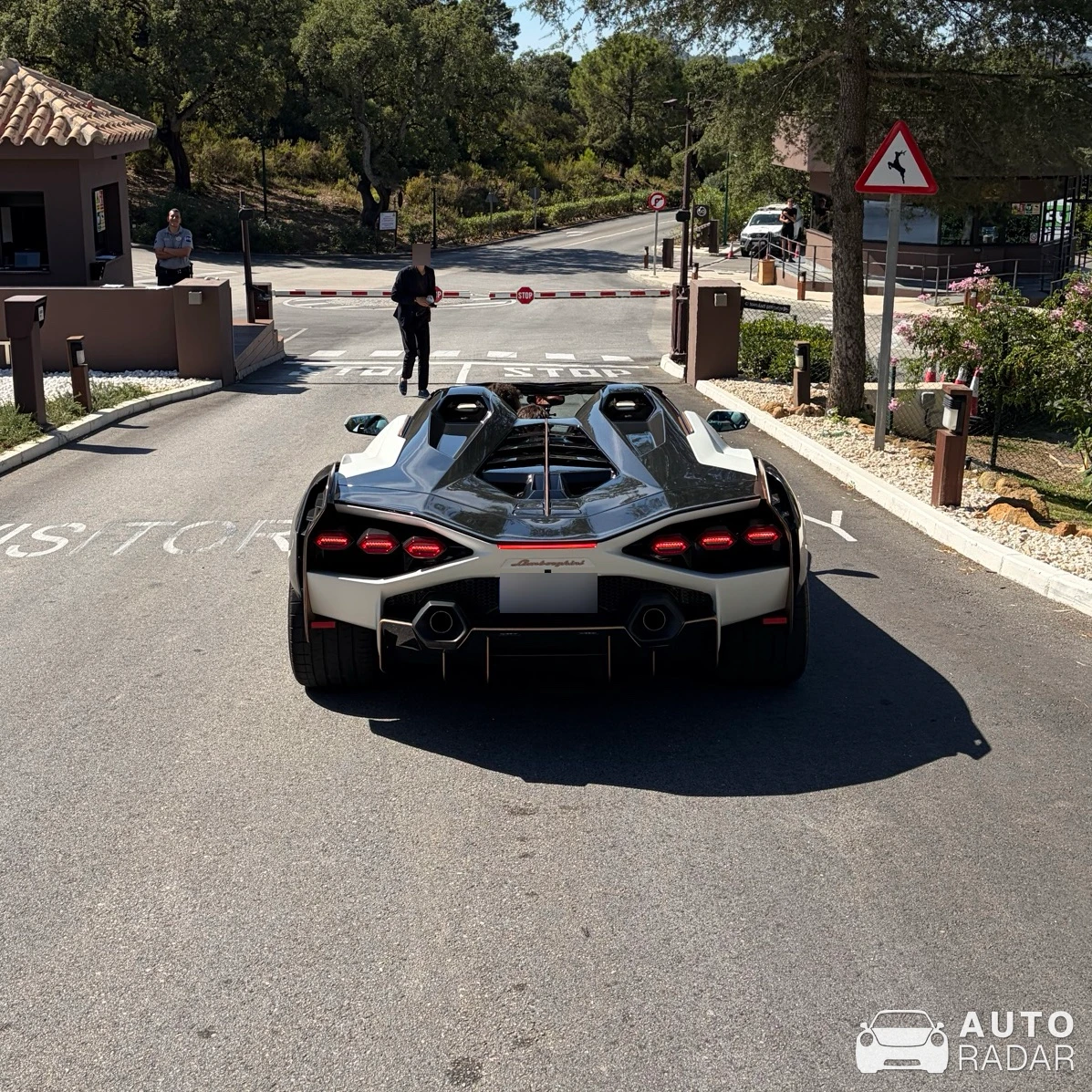 Lamborghini Sián Roadster spotted in La Zagaleta