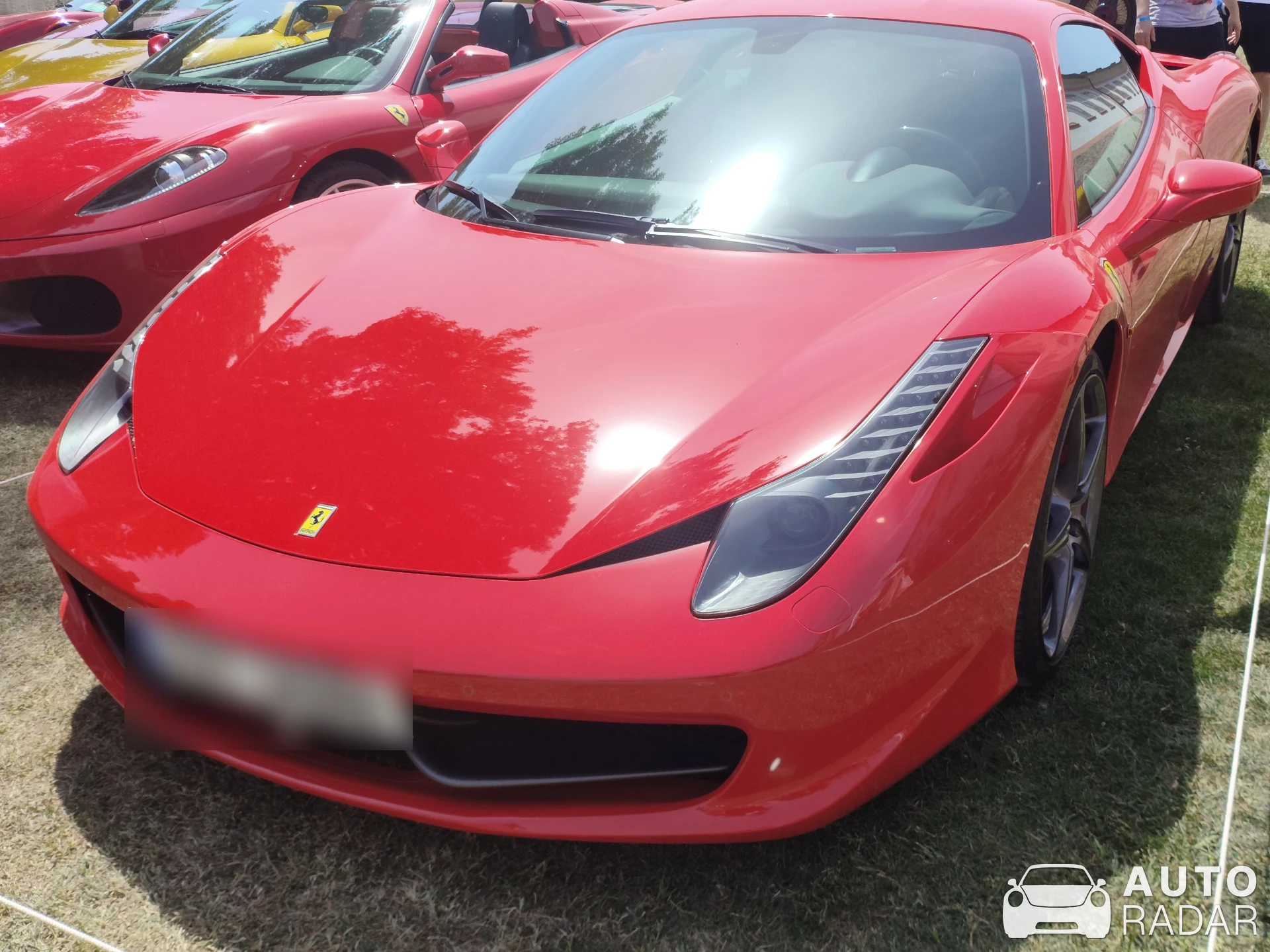 Ferrari 458 Italia spotted in Karlštejn