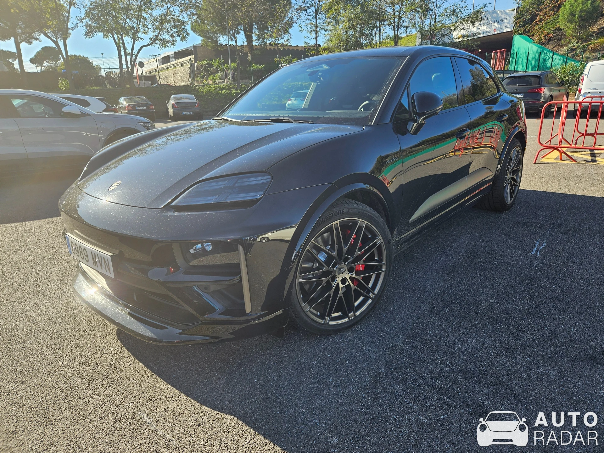 Porsche Macan EV spotted in Montmeló, España