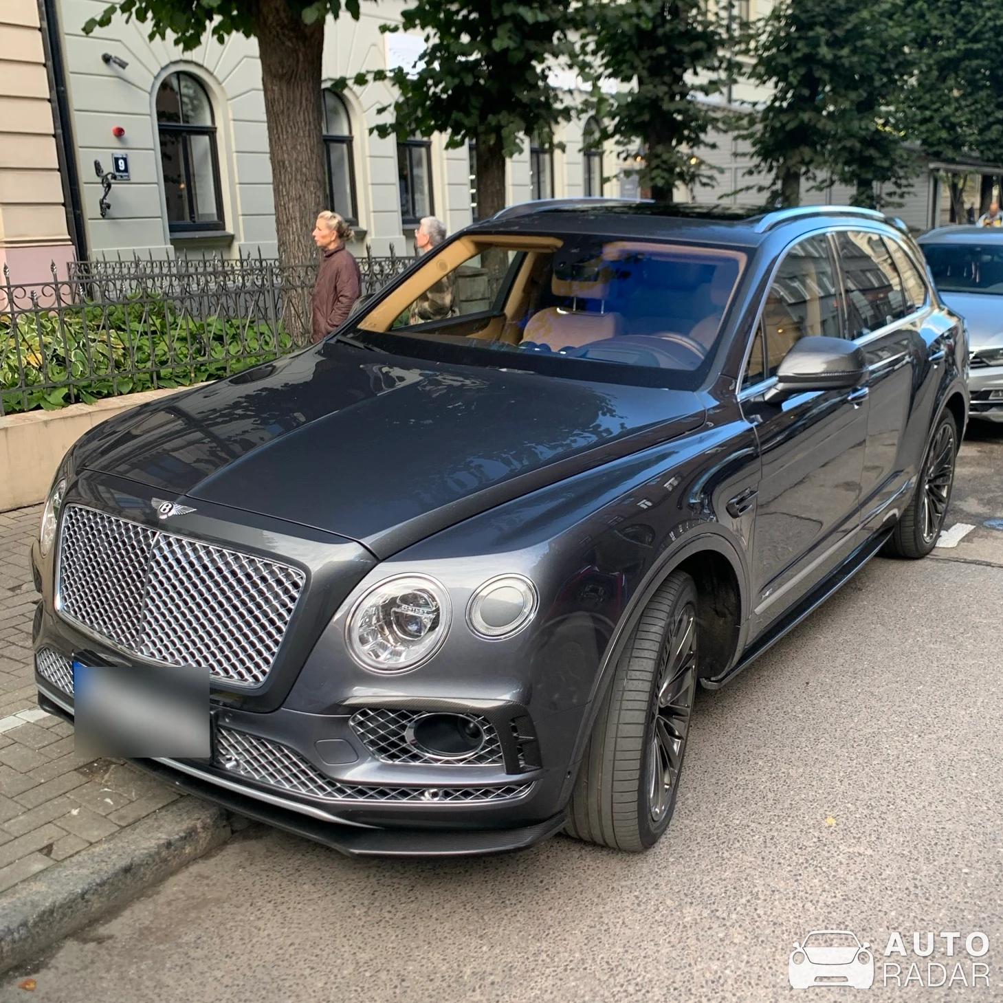 Bentley Bentayga W12 spotted in Rīga, Latvia