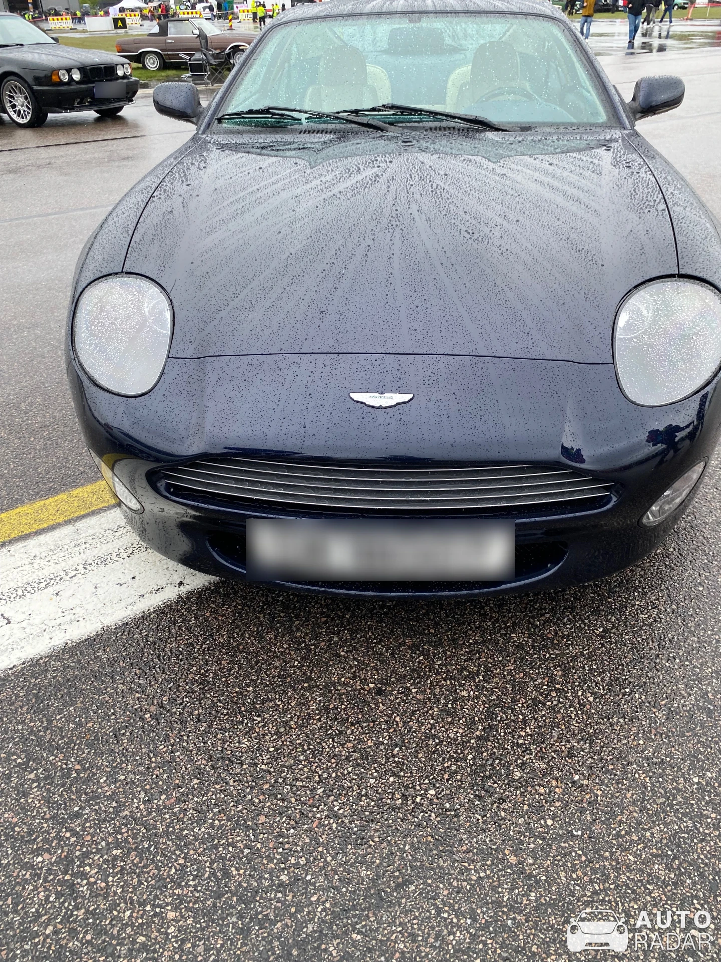 Aston Martin DB7 Vantage spotted in Froland