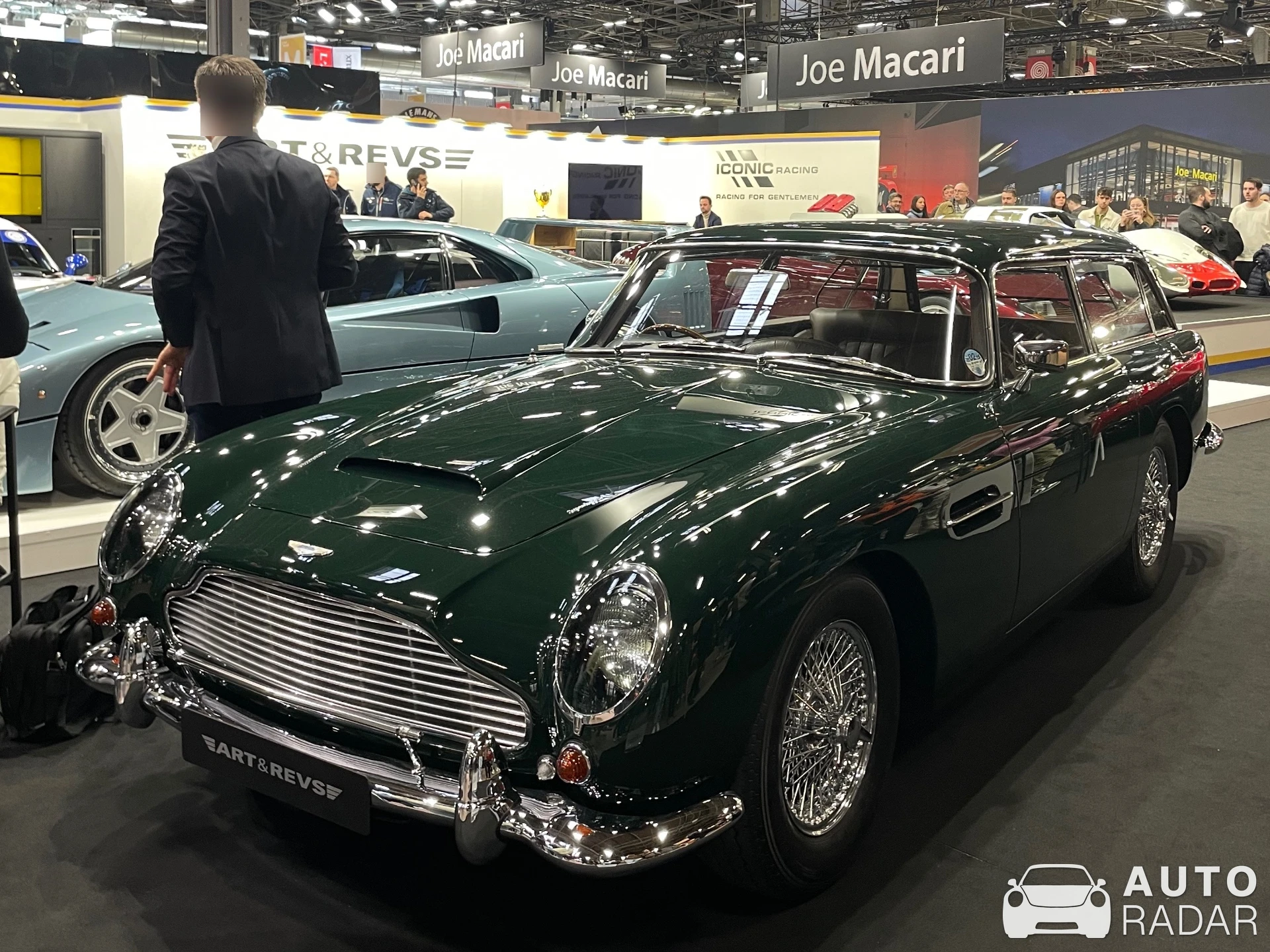 Aston Martin DB5 Shooting Brake spotted in Paris