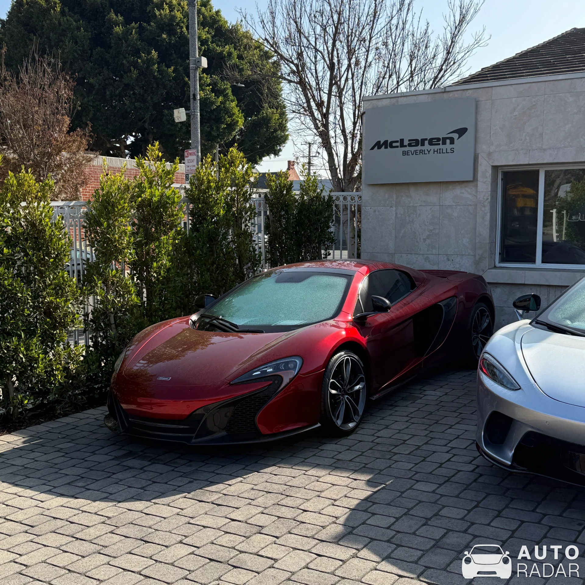 McLaren 570S Spider spotted in Beverly Hills, United States