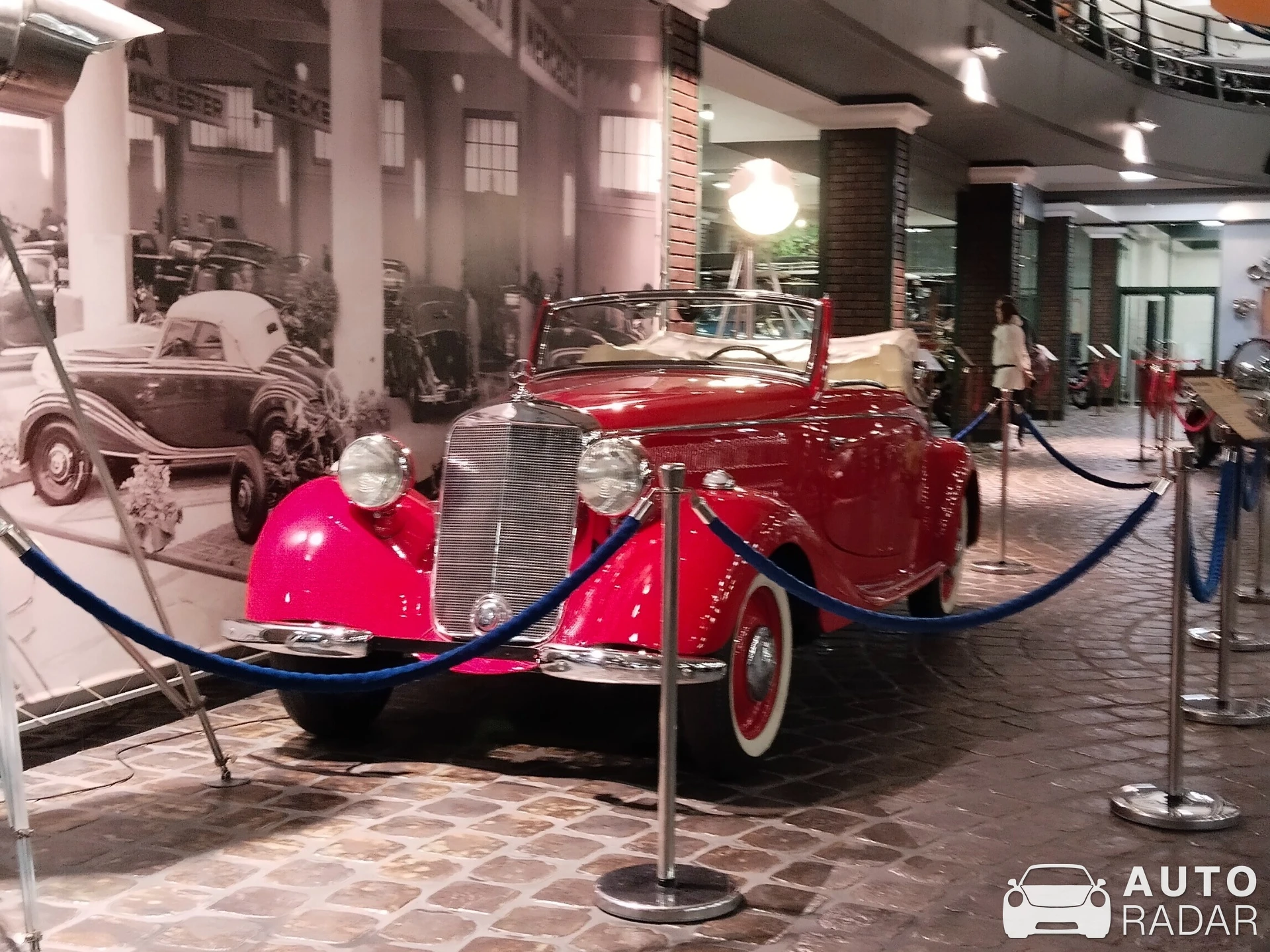 Mercedes-Benz 170 S Cabriolet spotted in Архангельское