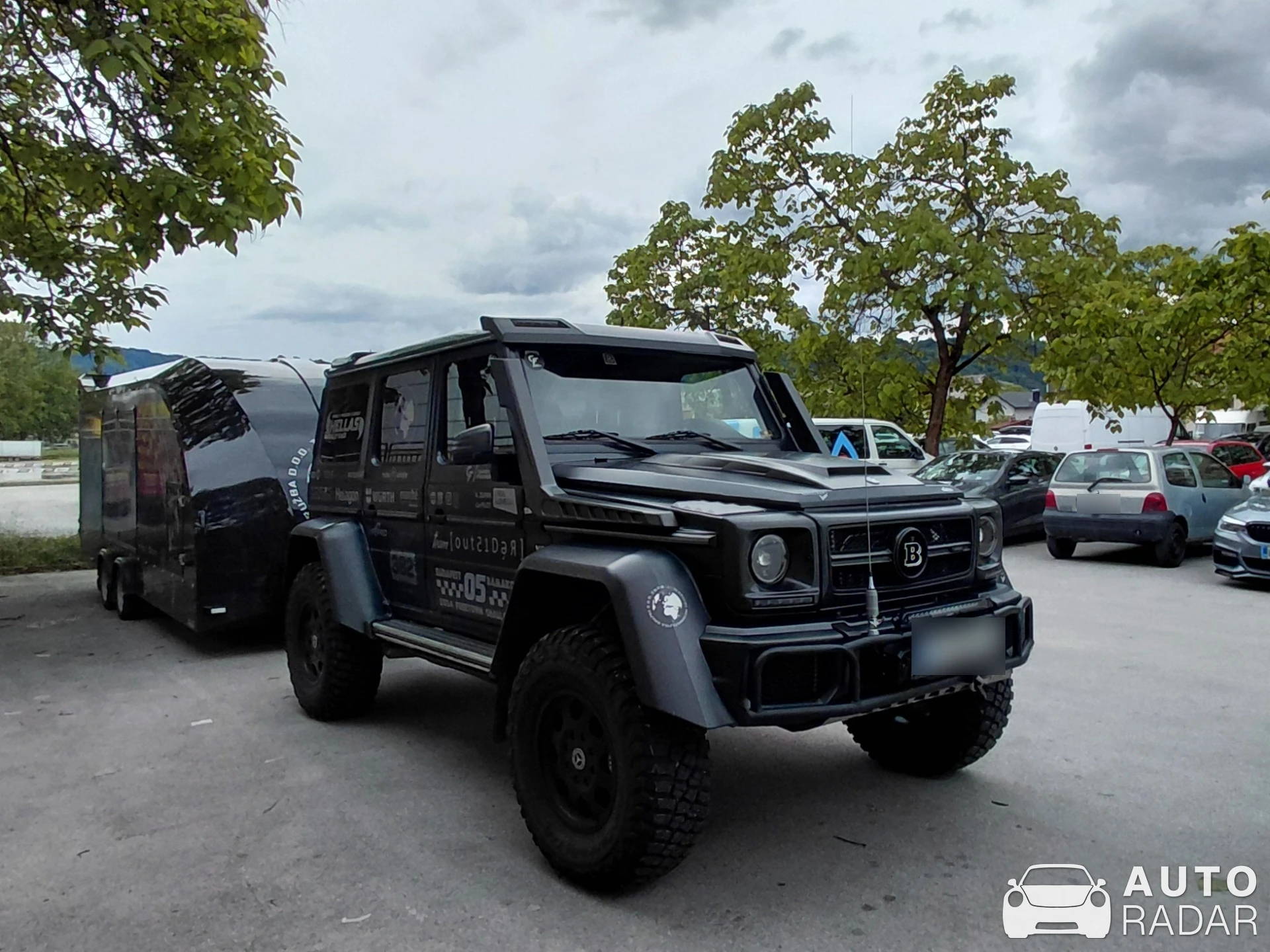 Mercedes-AMG Brabus G 800 4x4² W463 2018 spotted in Celje