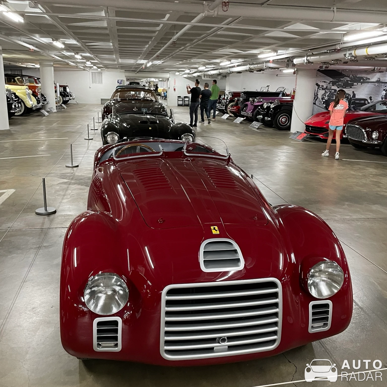 Ferrari 225 spotted in Los Angeles