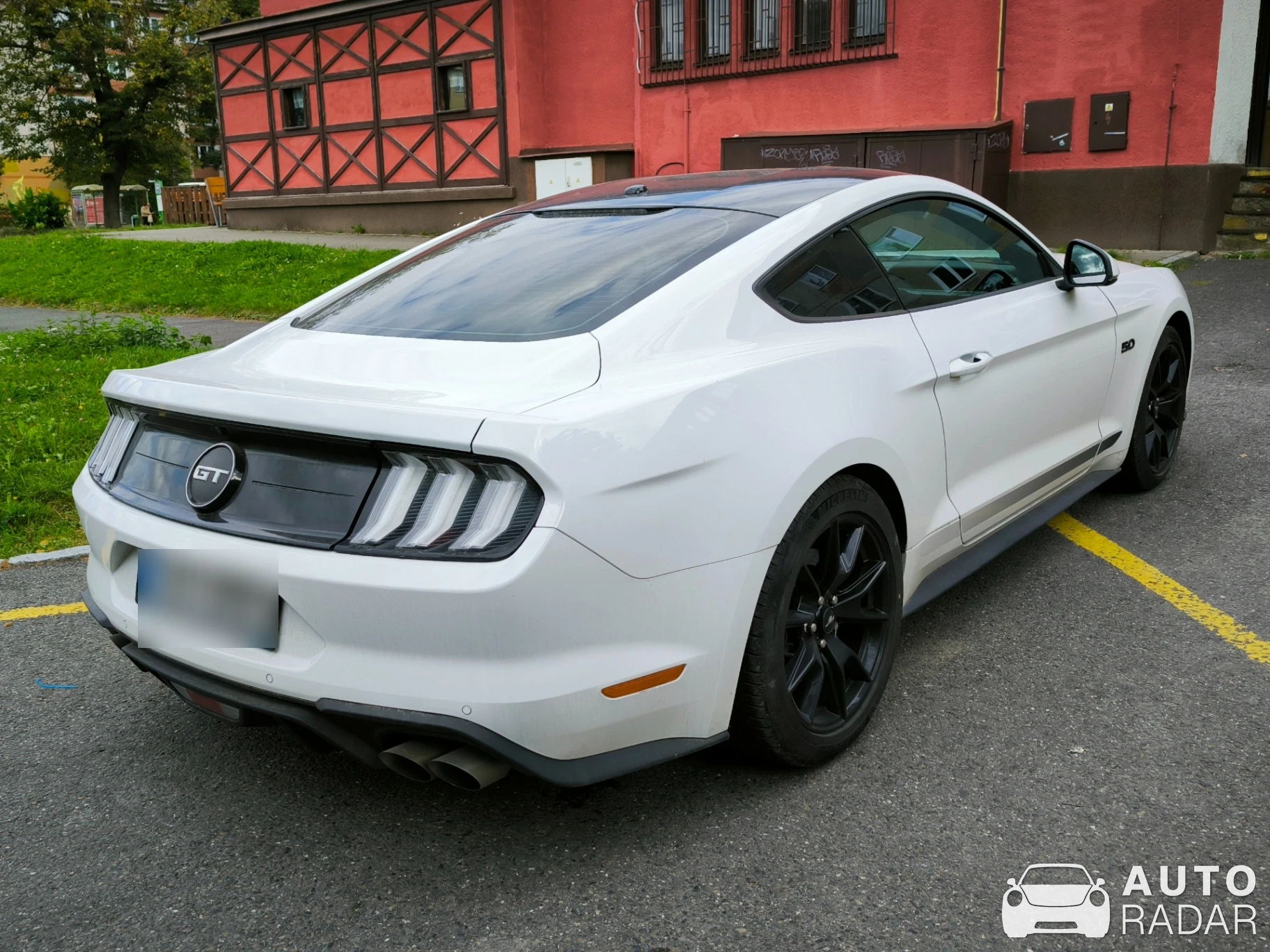 Ford Mustang55 S550 spotted