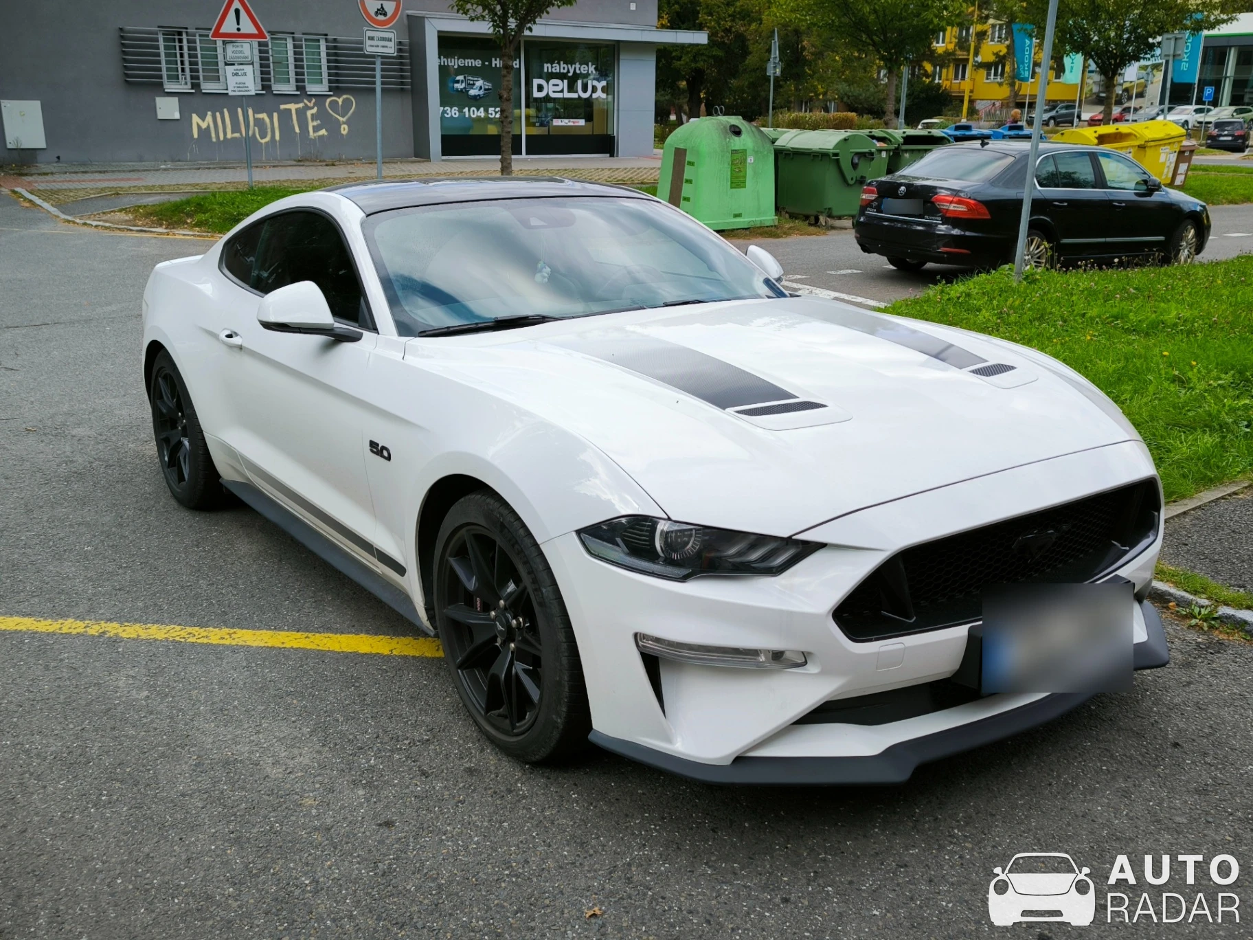Ford Mustang55 S550 spotted in Karviná, Czechia