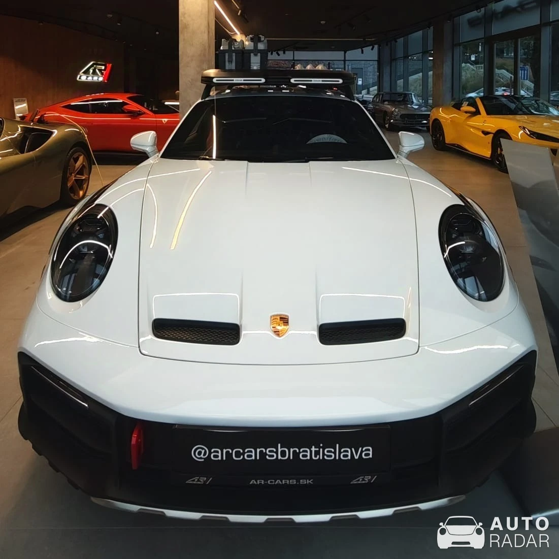 Porsche 992 Dakar spotted in Bratislava, Slovakia