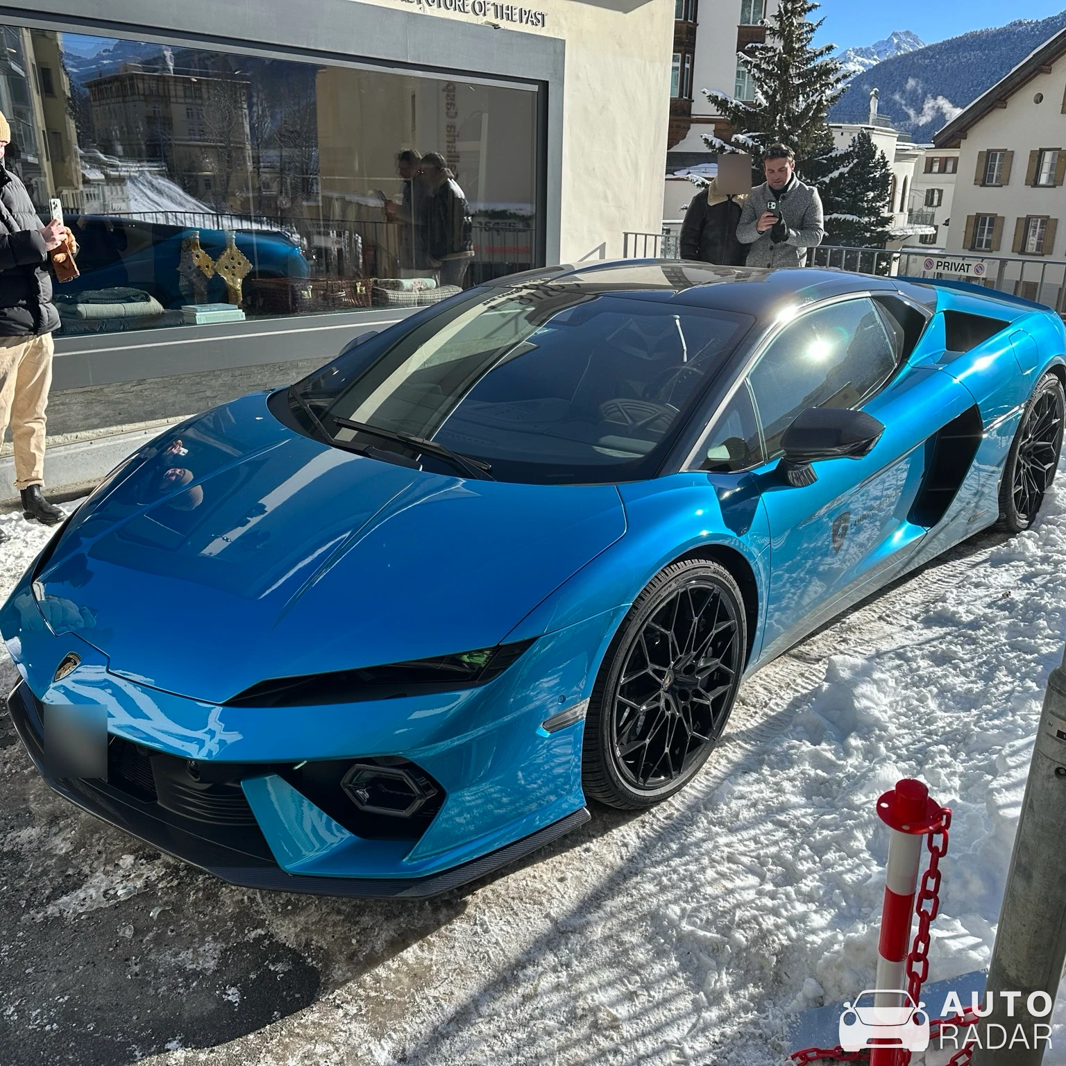 Lamborghini Temerario spotted in Sankt Moritz, Schweiz