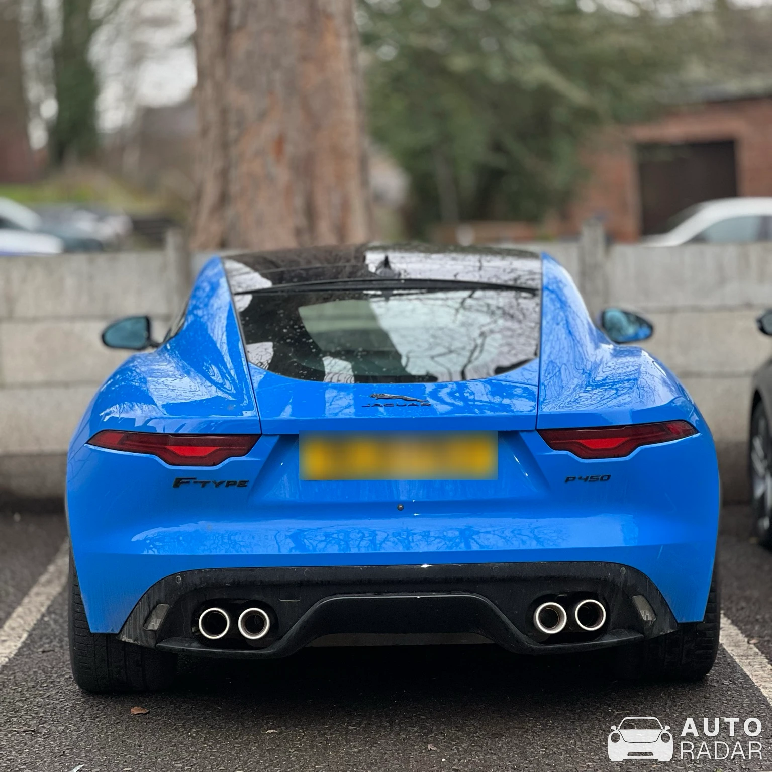 Jaguar F-Type P450 Coupé 2020 spotted