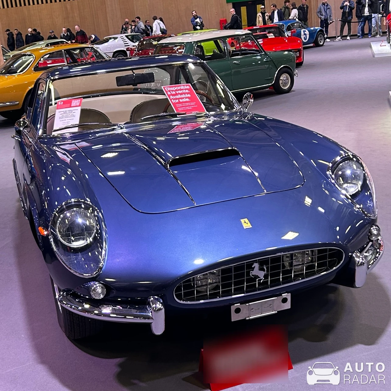 Ferrari 400 Superamerica SWB Cabriolet Pininfarina spotted in Vanves