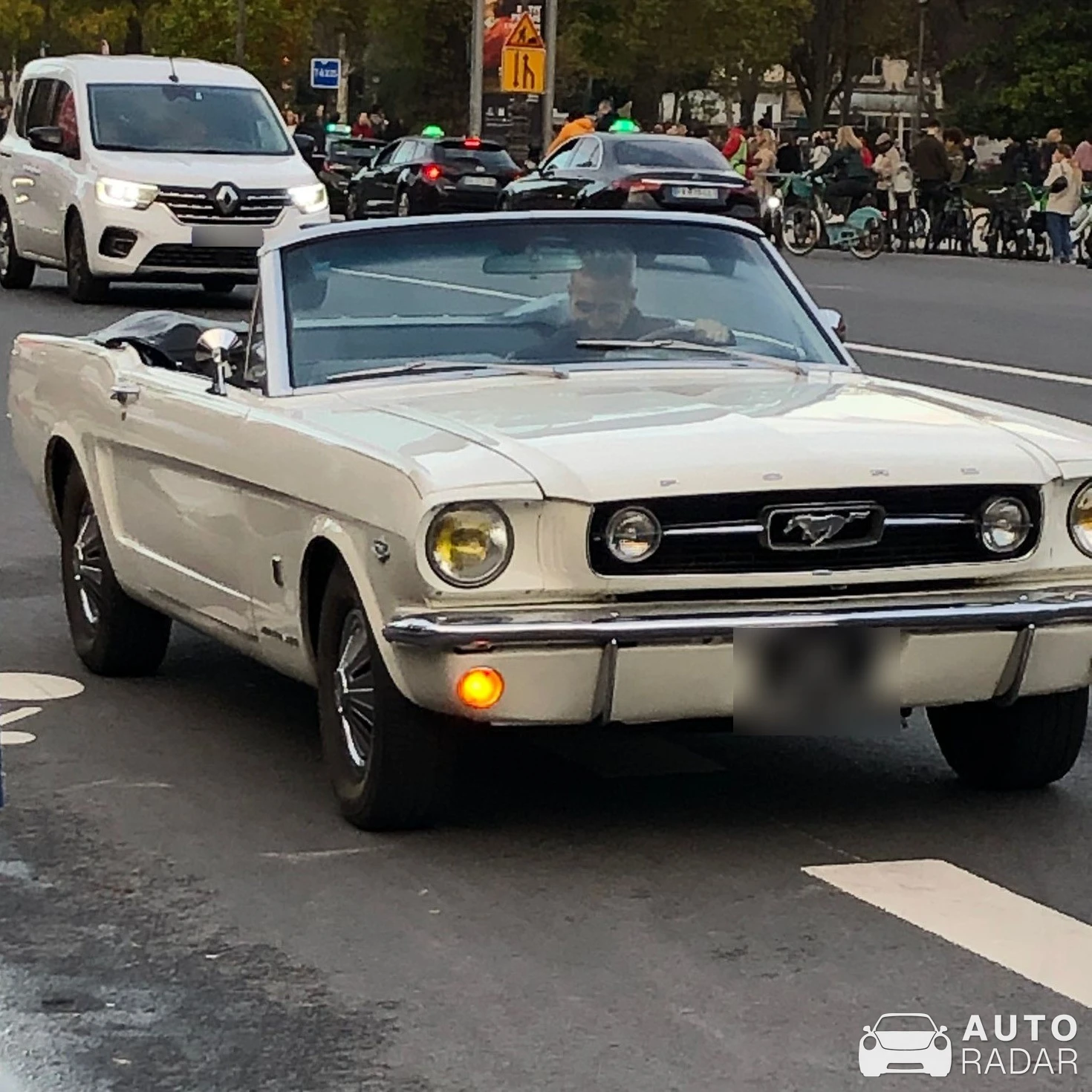 Ford Mustang GT Convertible spotted in Paris, France