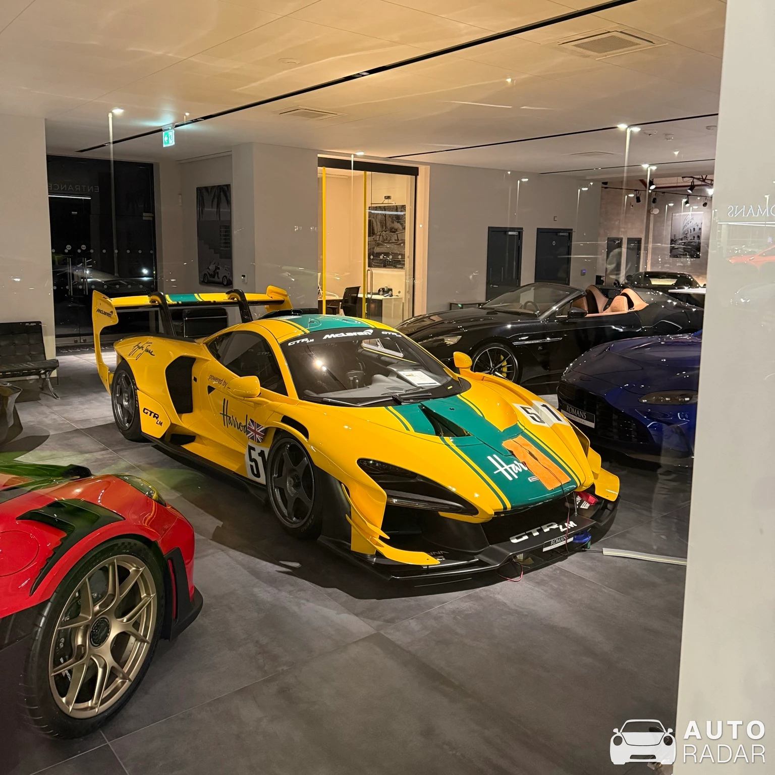 McLaren Senna GTR LM spotted