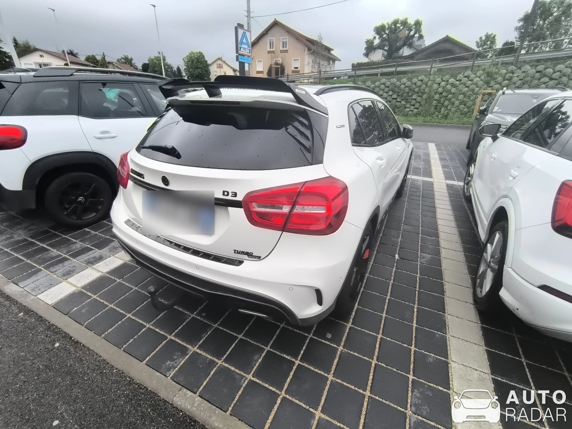 Mercedes-Benz GLA Brabus D3 spotted in Les Fins